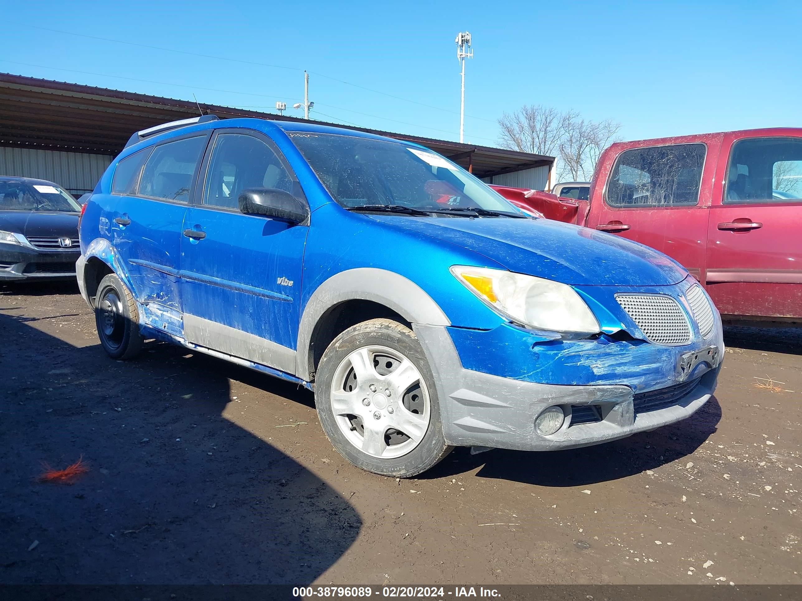 PONTIAC VIBE 2008 5y2sl658x8z412449