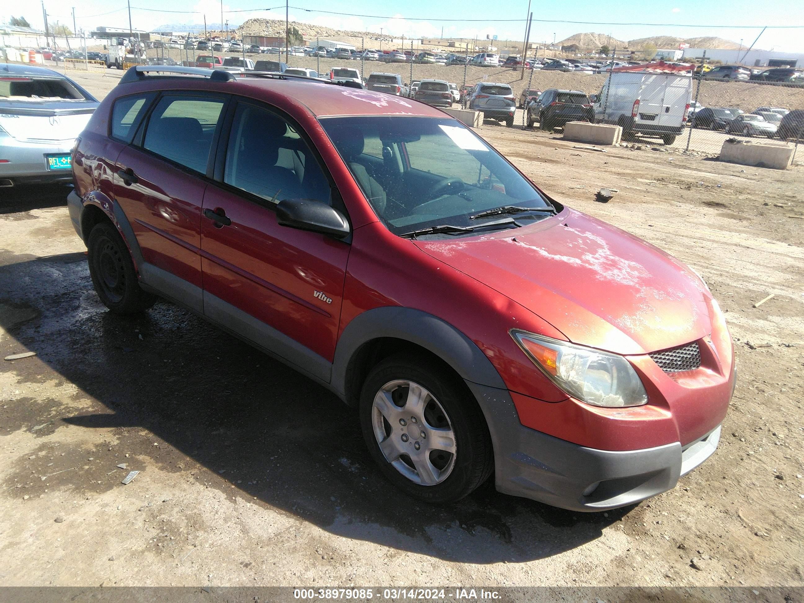 PONTIAC VIBE 2003 5y2sm62873z464941