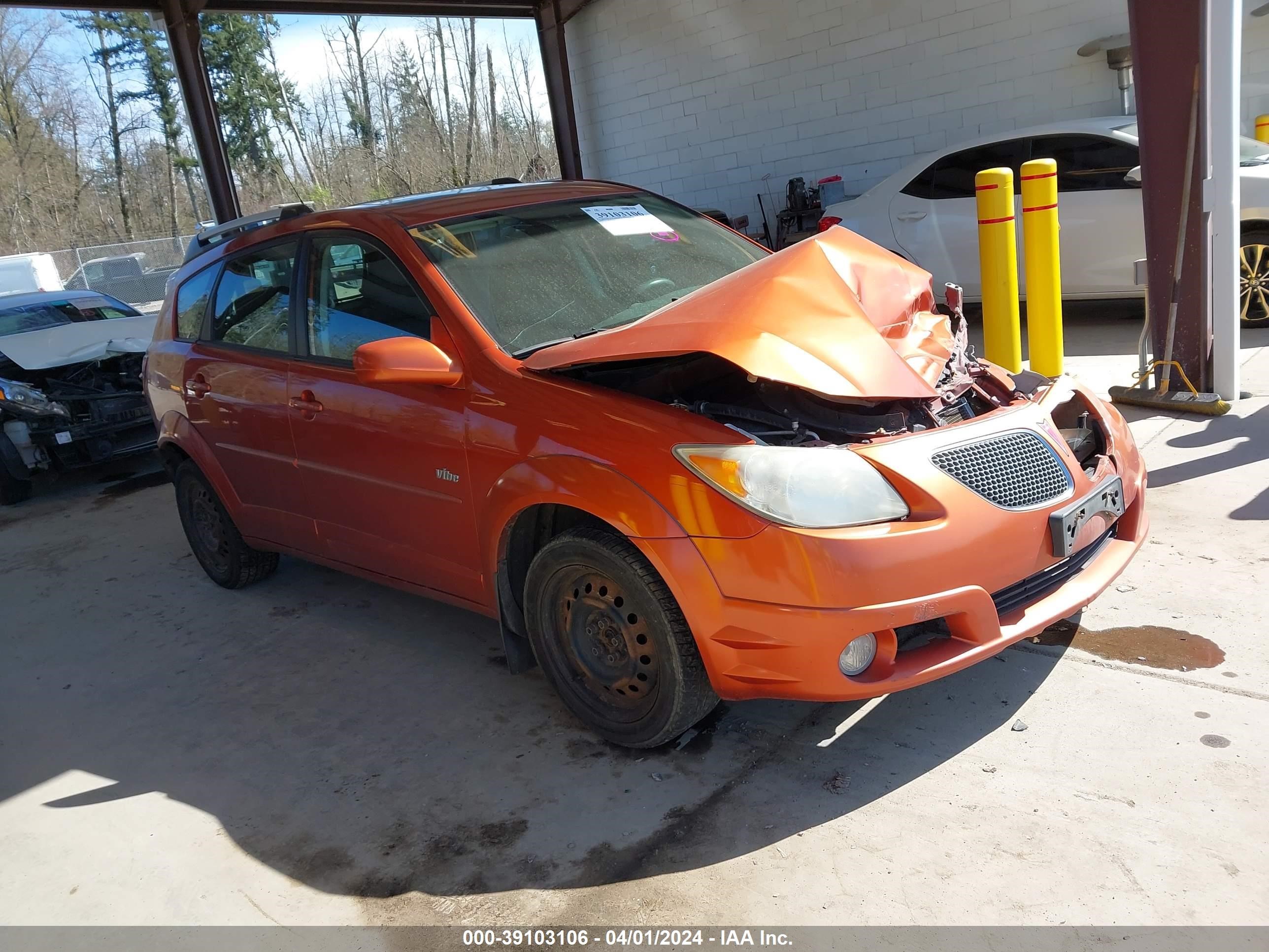 PONTIAC VIBE 2005 5y2sm63875z456629