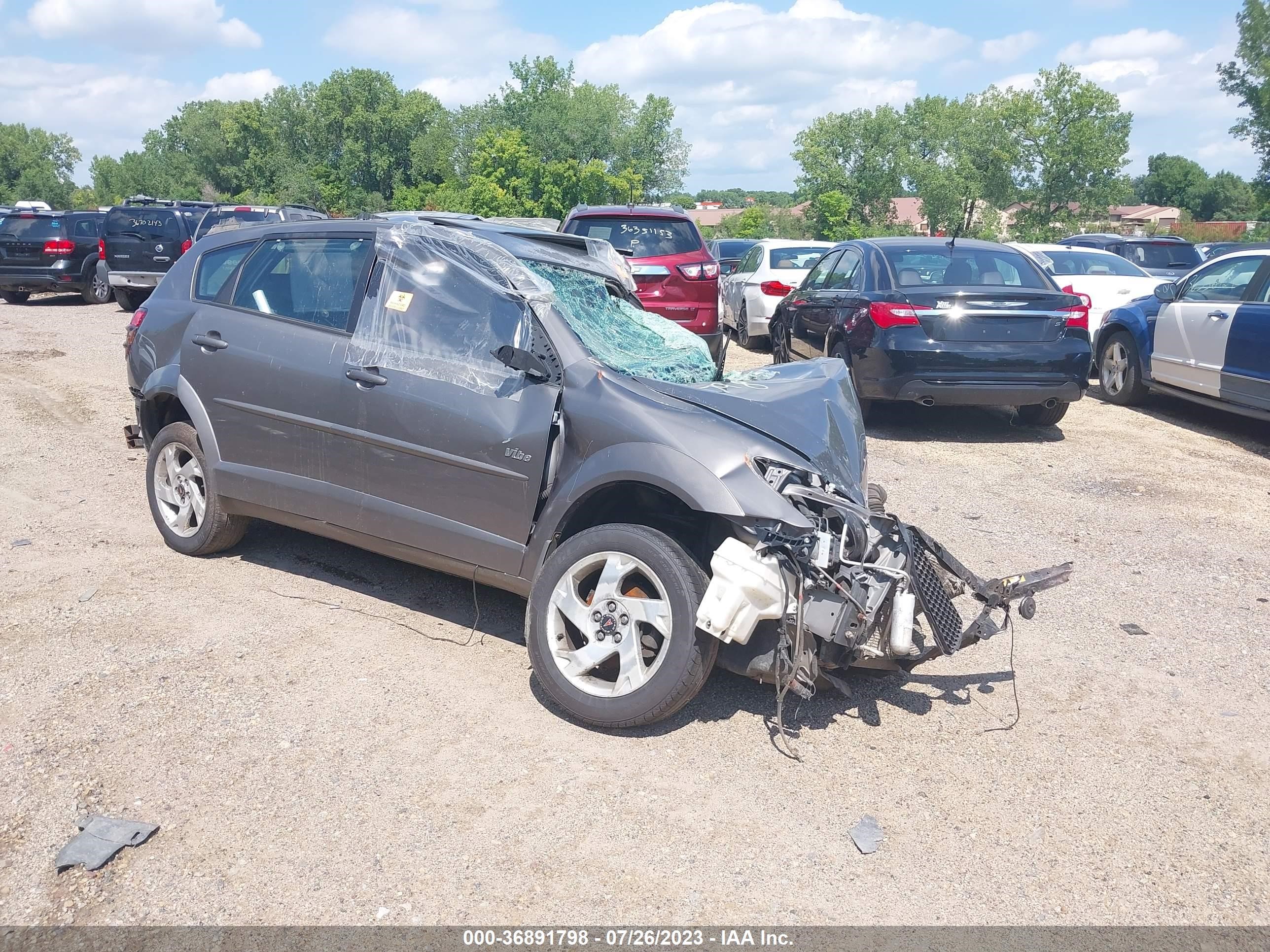 PONTIAC VIBE 2004 5y2sm64804z444092