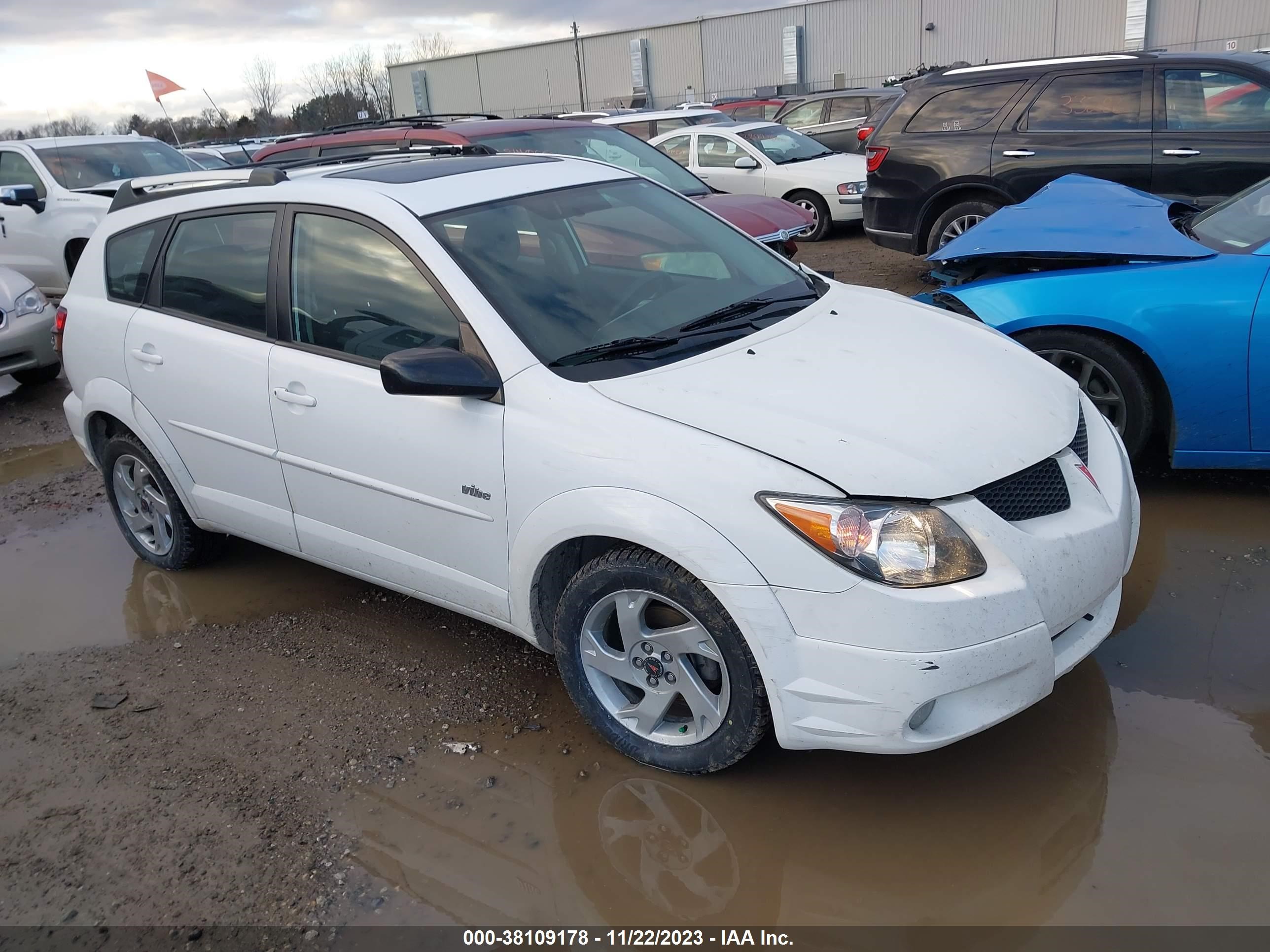 PONTIAC VIBE 2003 5y2sm64853z463672