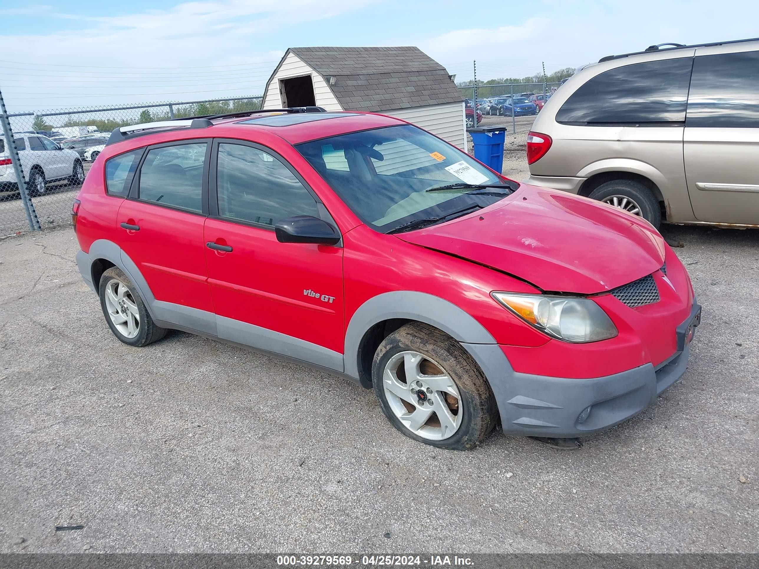 PONTIAC VIBE 2003 5y2sn64l23z403110