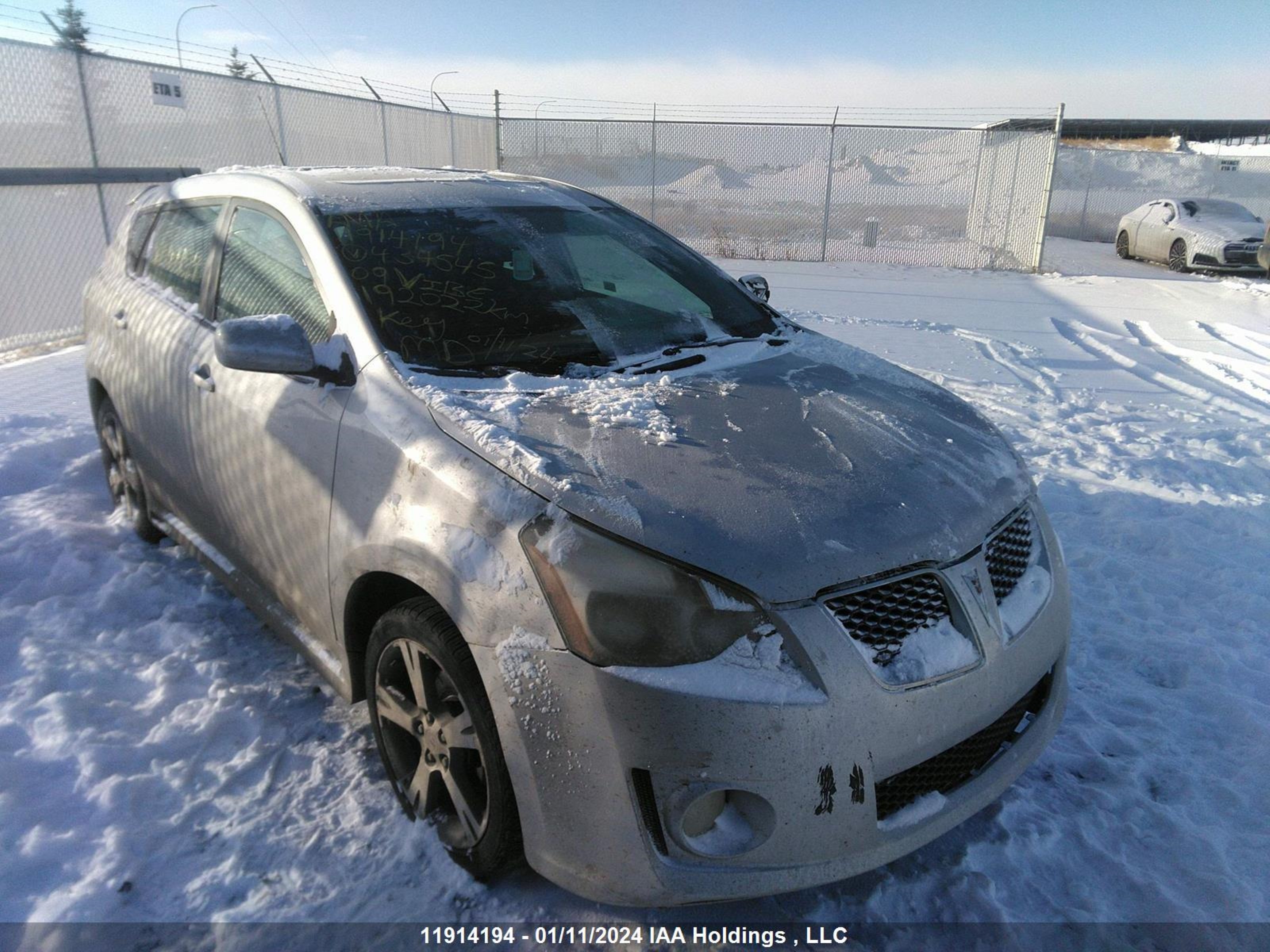 PONTIAC VIBE 2009 5y2sn67029z434545