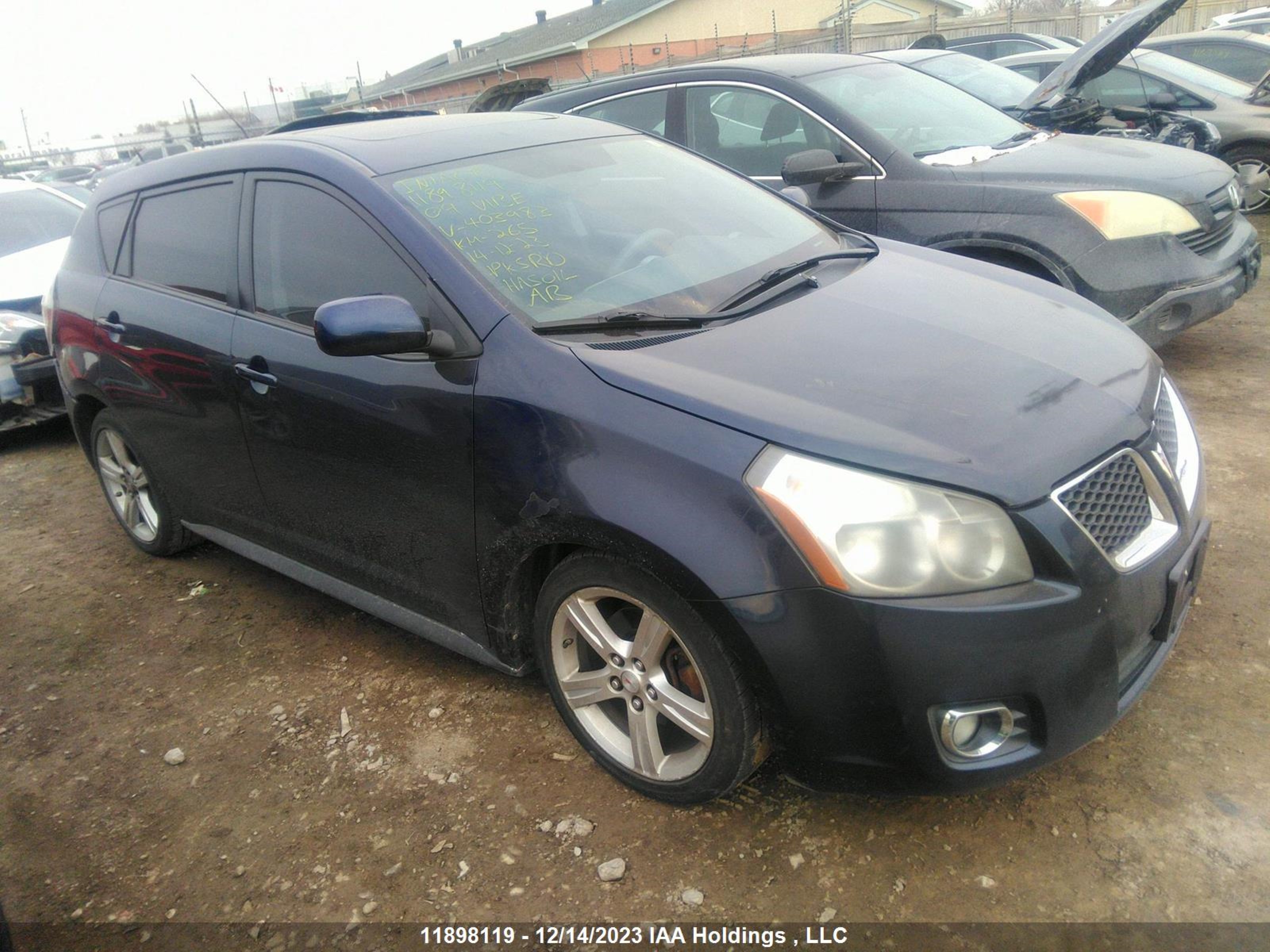 PONTIAC VIBE 2009 5y2sp67009z403983