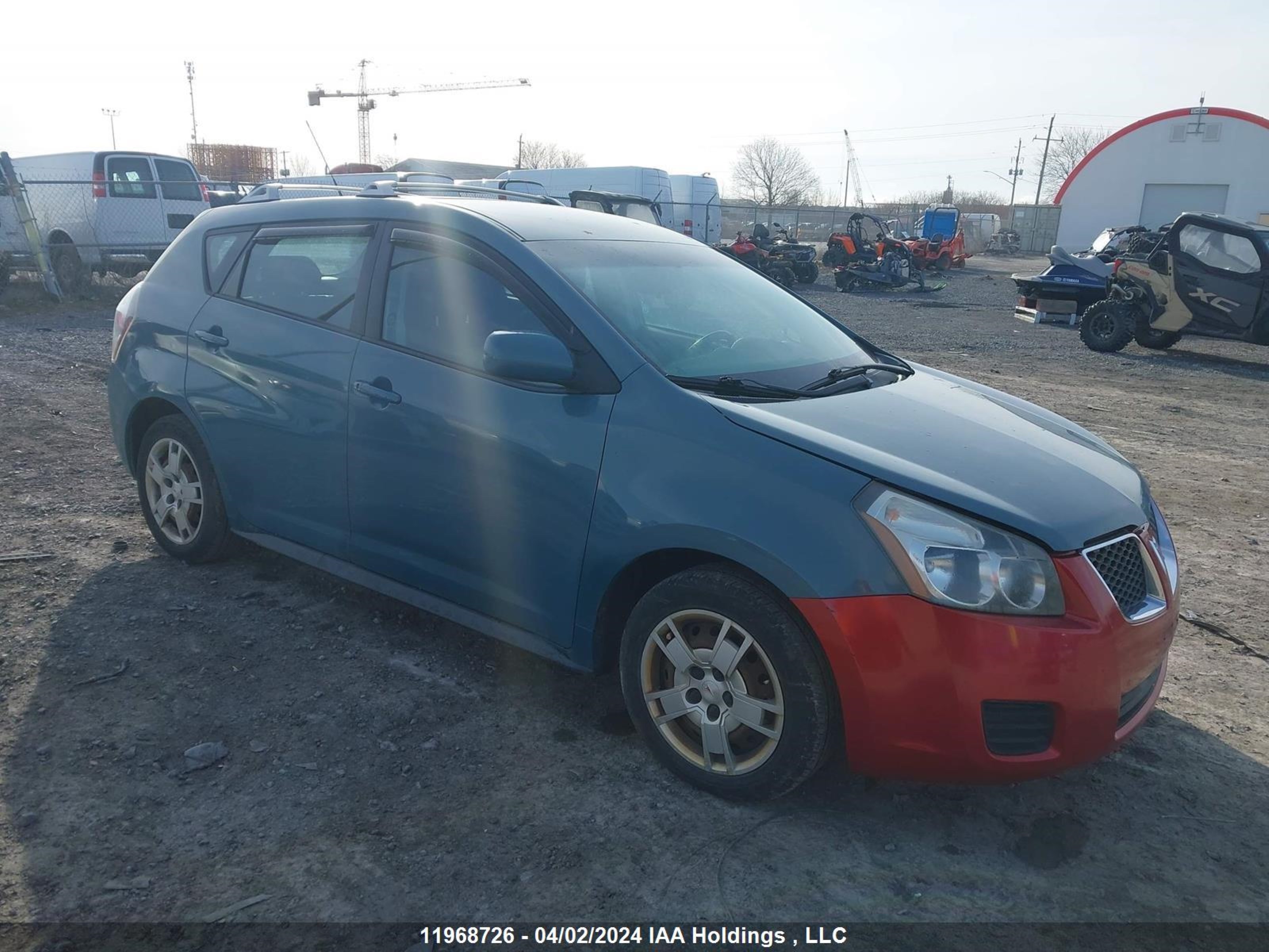 PONTIAC VIBE 2009 5y2sp67019z421618