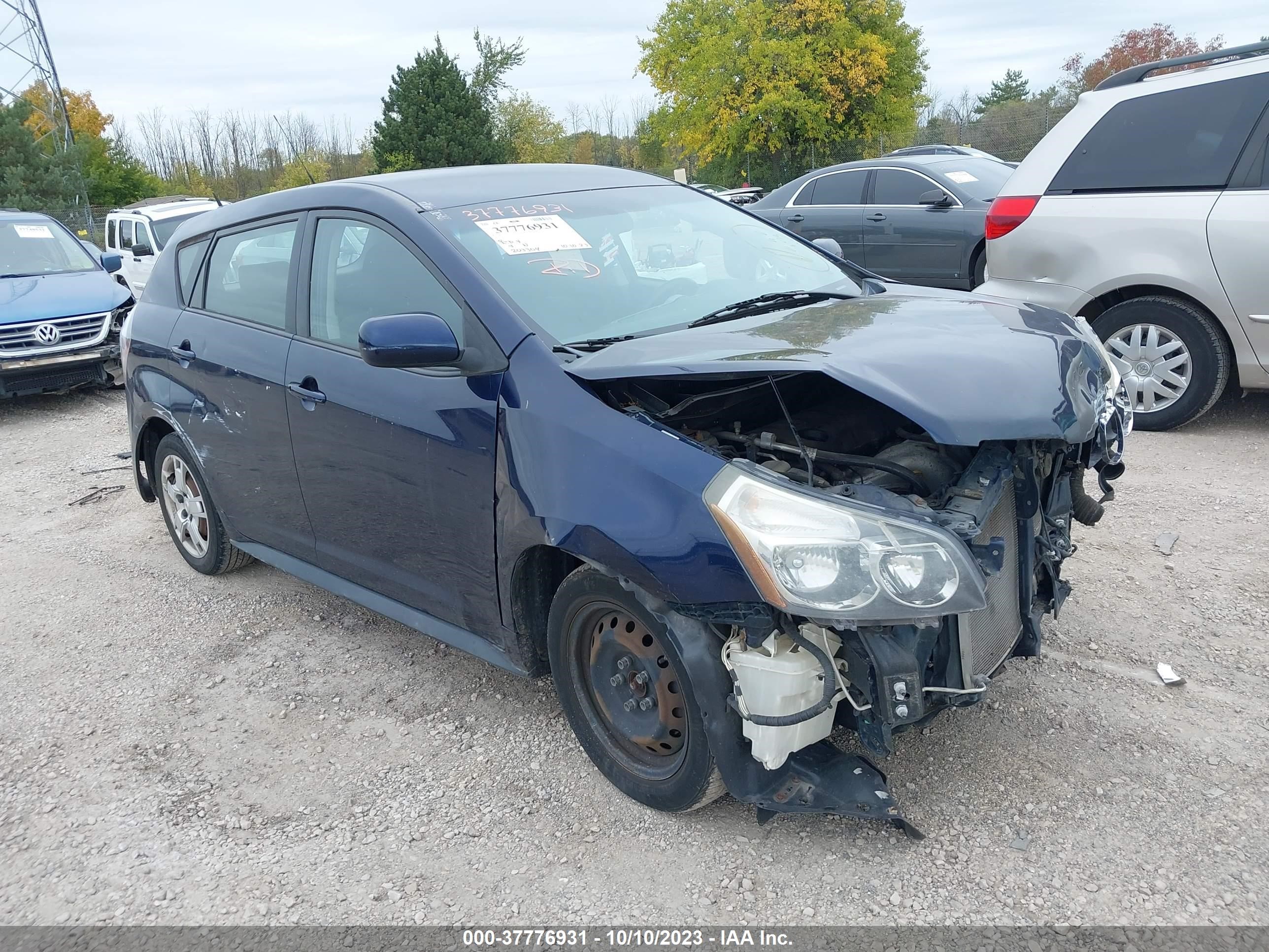 PONTIAC VIBE 2009 5y2sp67019z428035