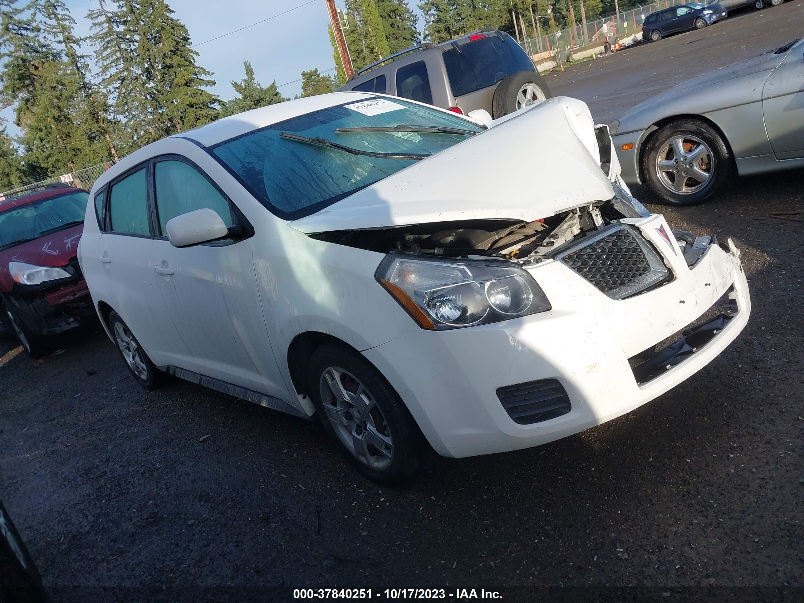 PONTIAC VIBE 2009 5y2sp670x9z428308