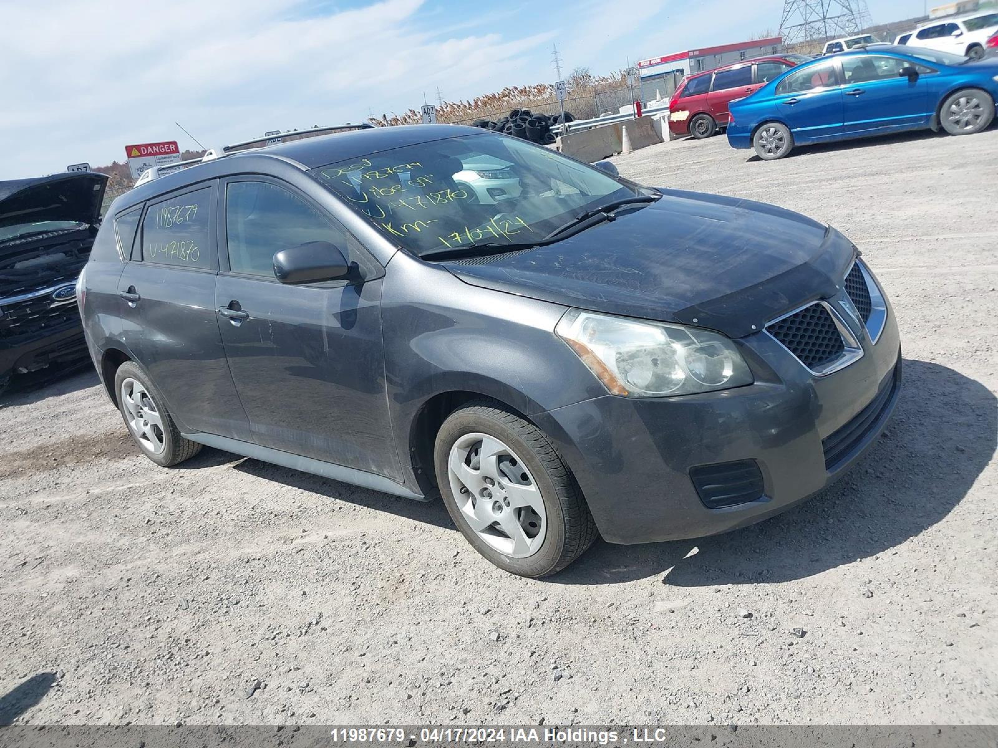 PONTIAC VIBE 2009 5y2sp67809z471870