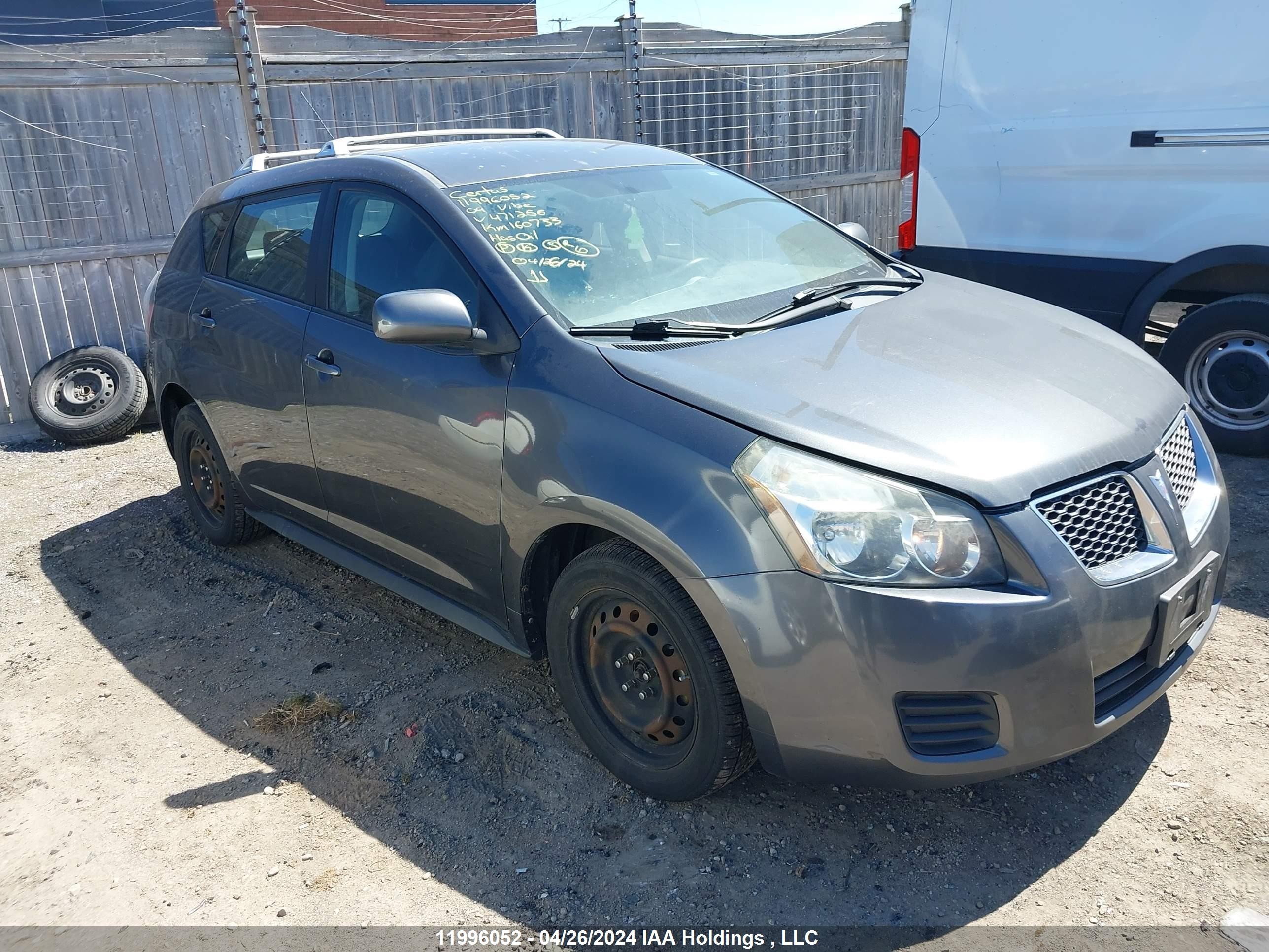 PONTIAC VIBE 2009 5y2sp67849z471256