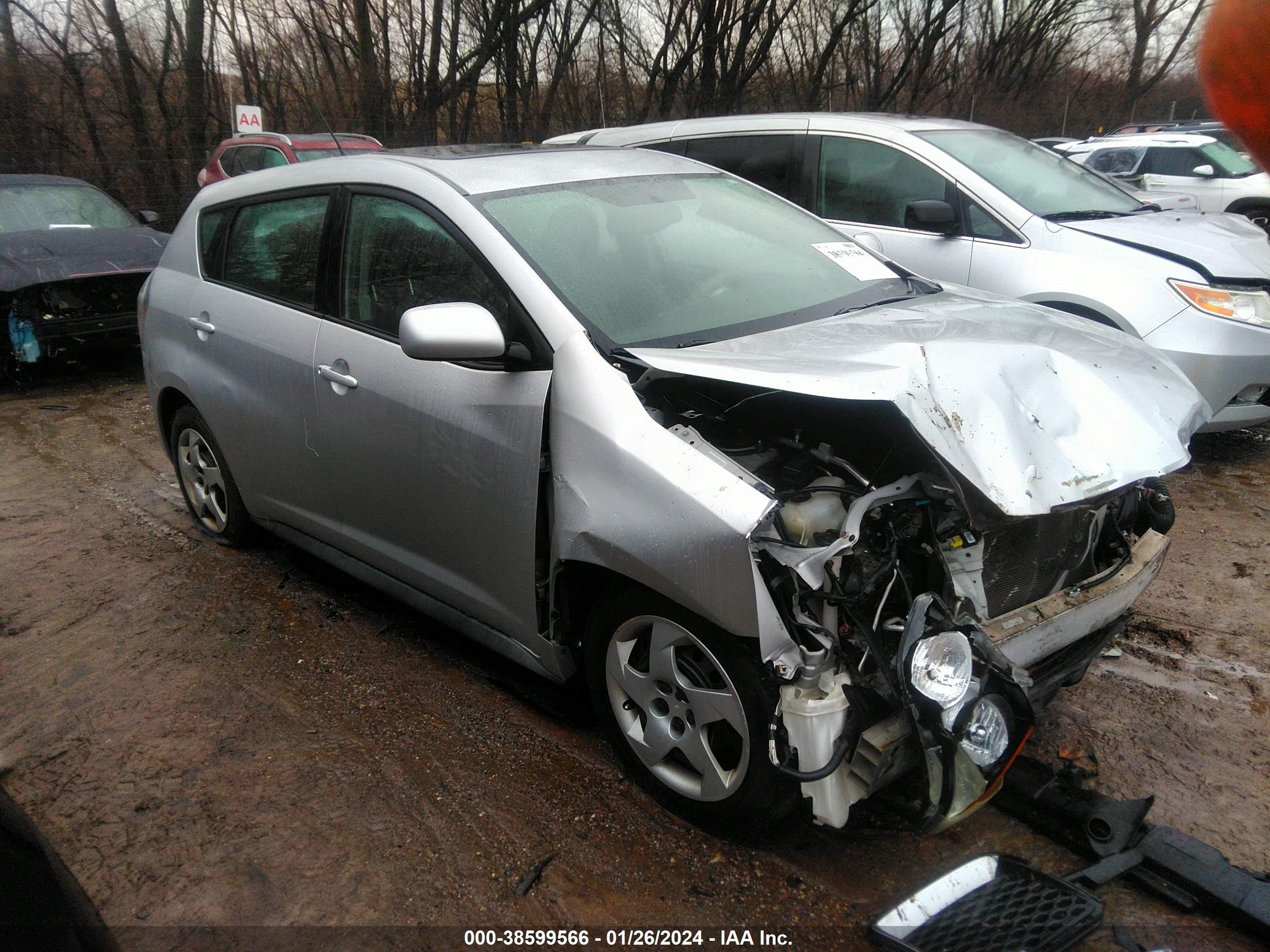 PONTIAC VIBE 2009 5y2sp678x9z470192