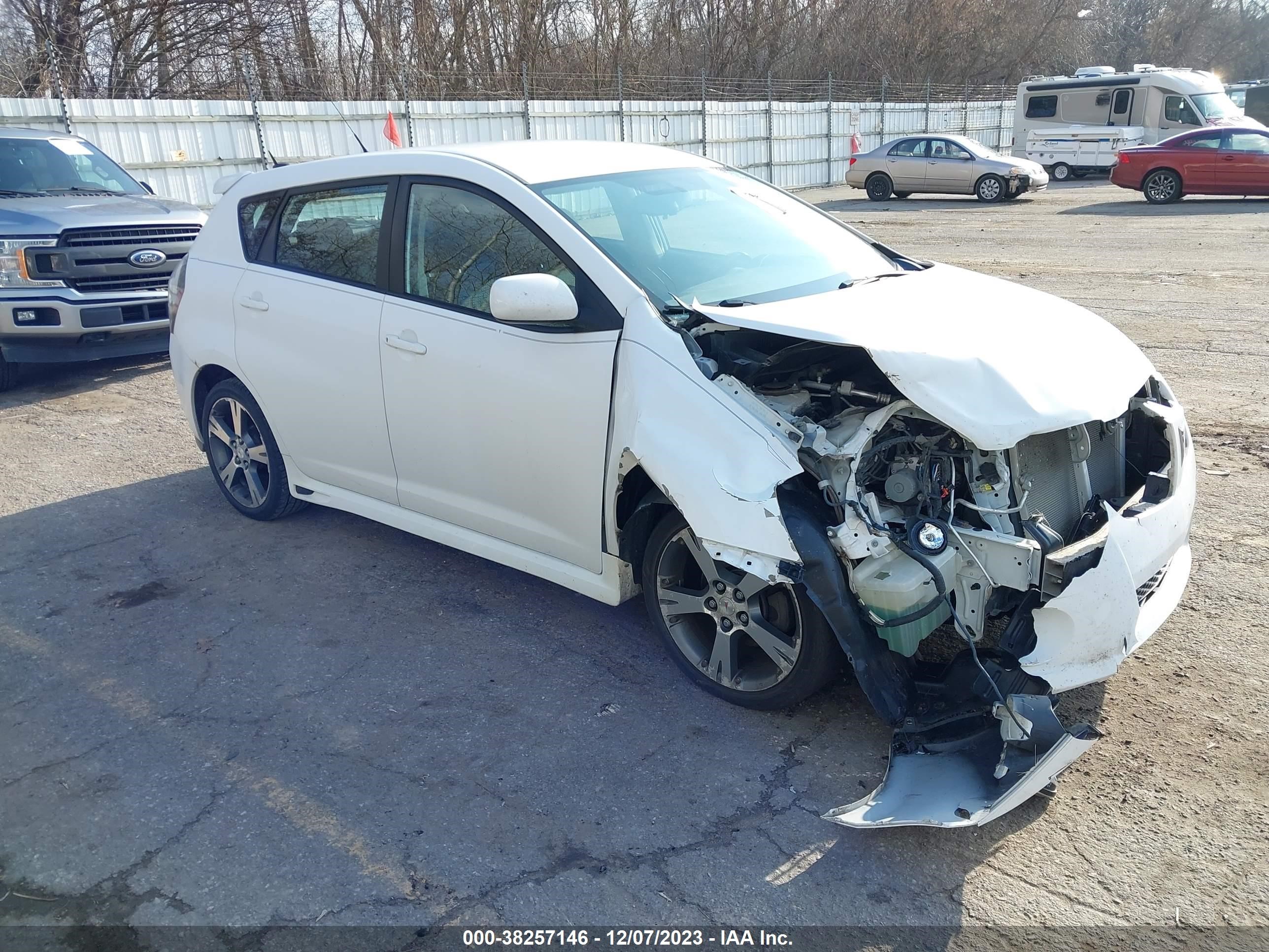 PONTIAC VIBE 2009 5y2sr67019z437358