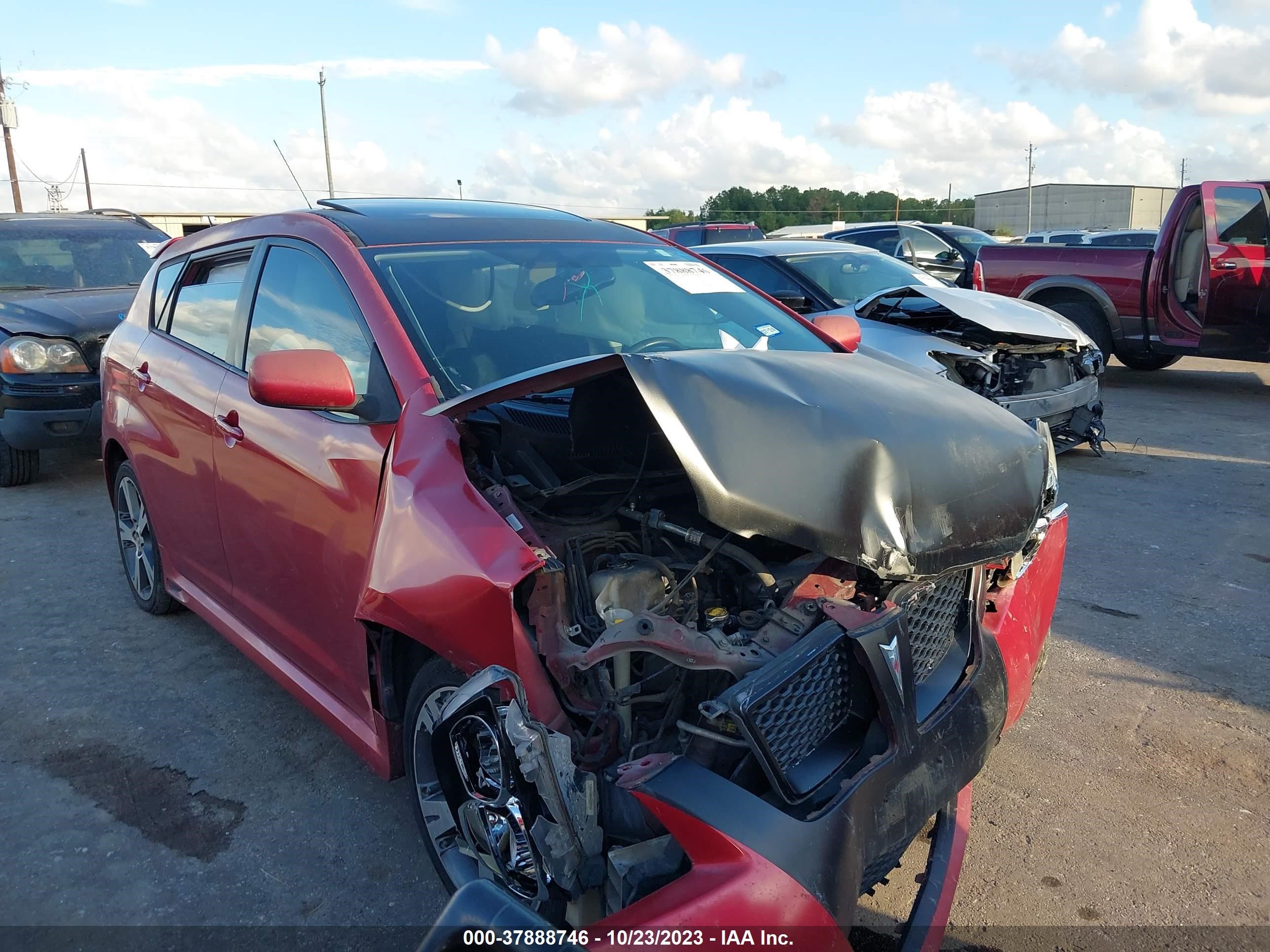 PONTIAC VIBE 2009 5y2sr67049z424135