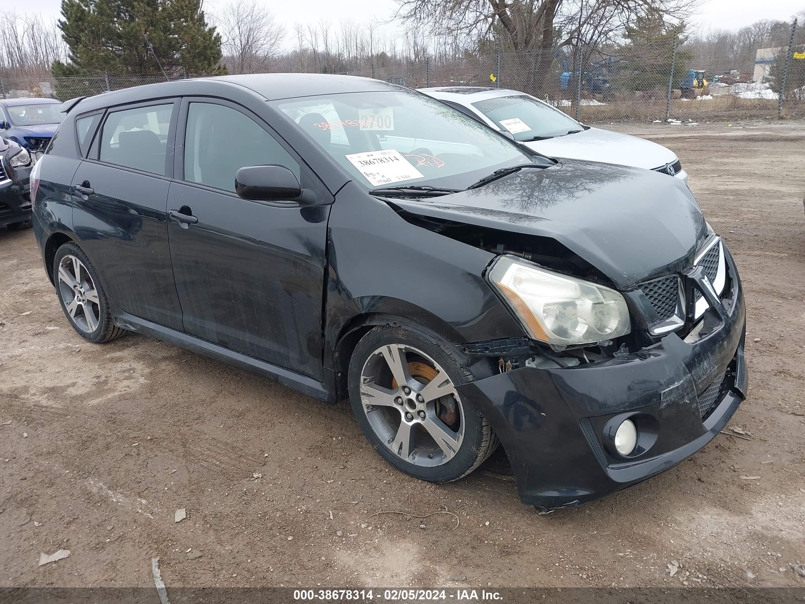 PONTIAC VIBE 2009 5y2sr67099z456336