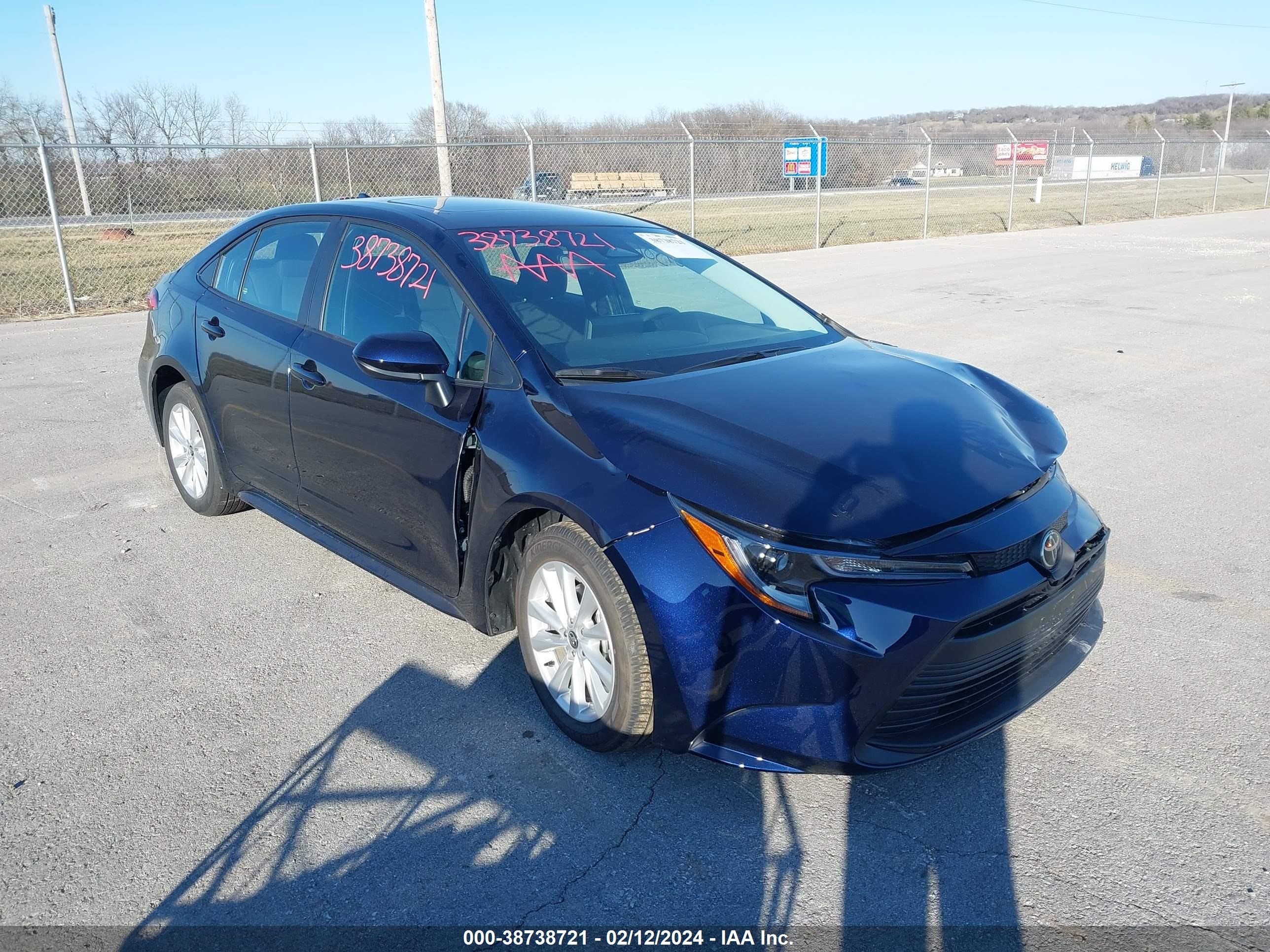 TOYOTA COROLLA 2024 5yfb4mde0rp114979