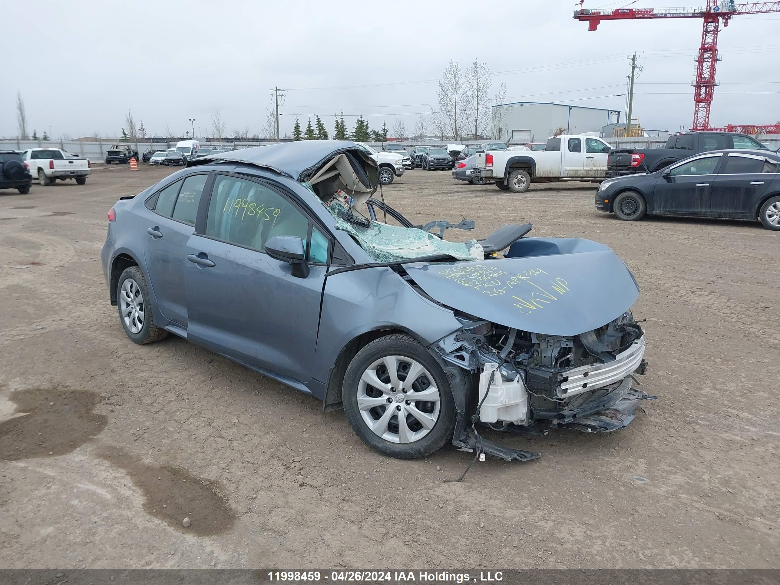 TOYOTA COROLLA 2021 5yfbpmbe6mp236846