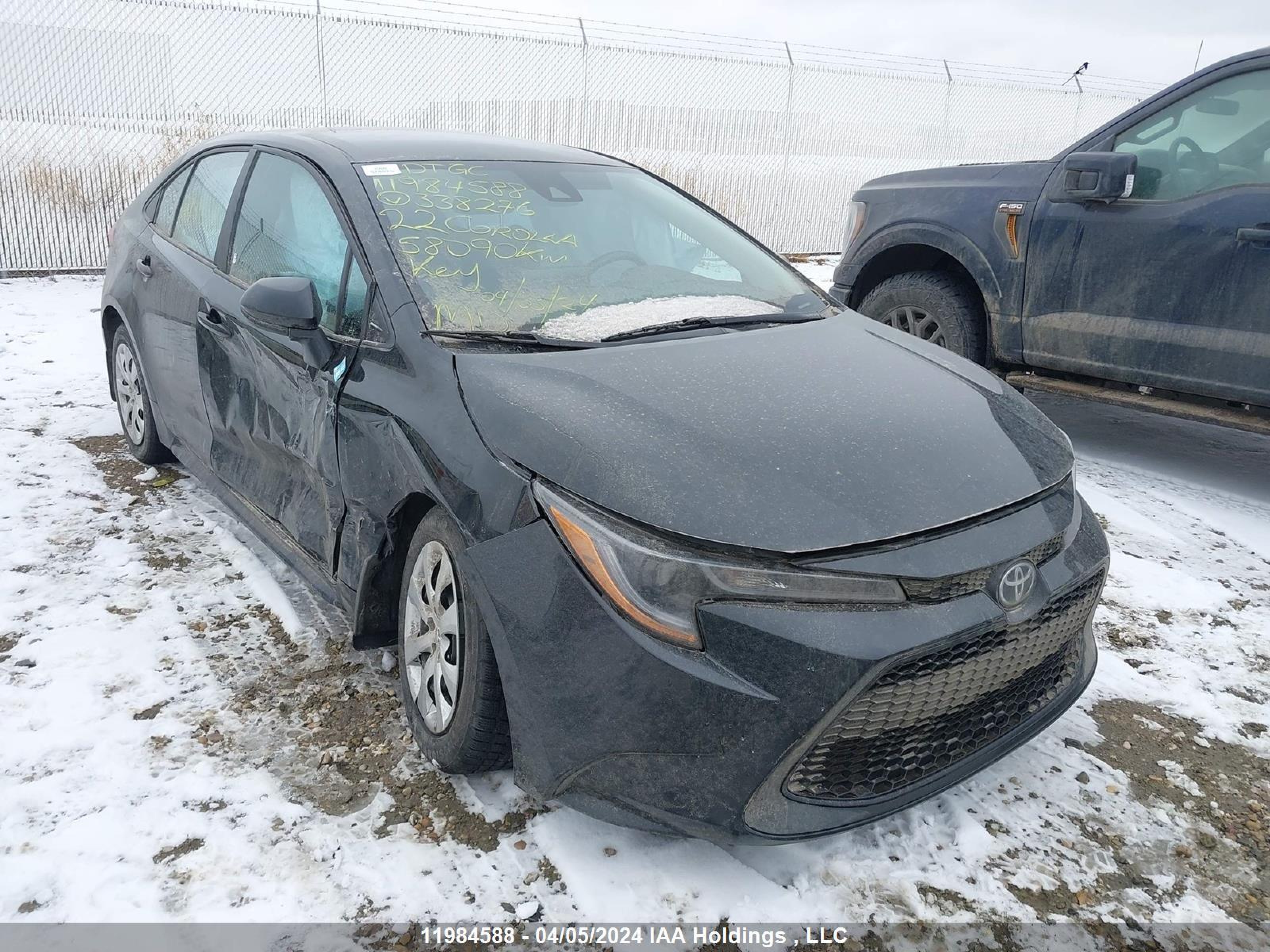 TOYOTA COROLLA 2022 5yfbpmbe6np338276