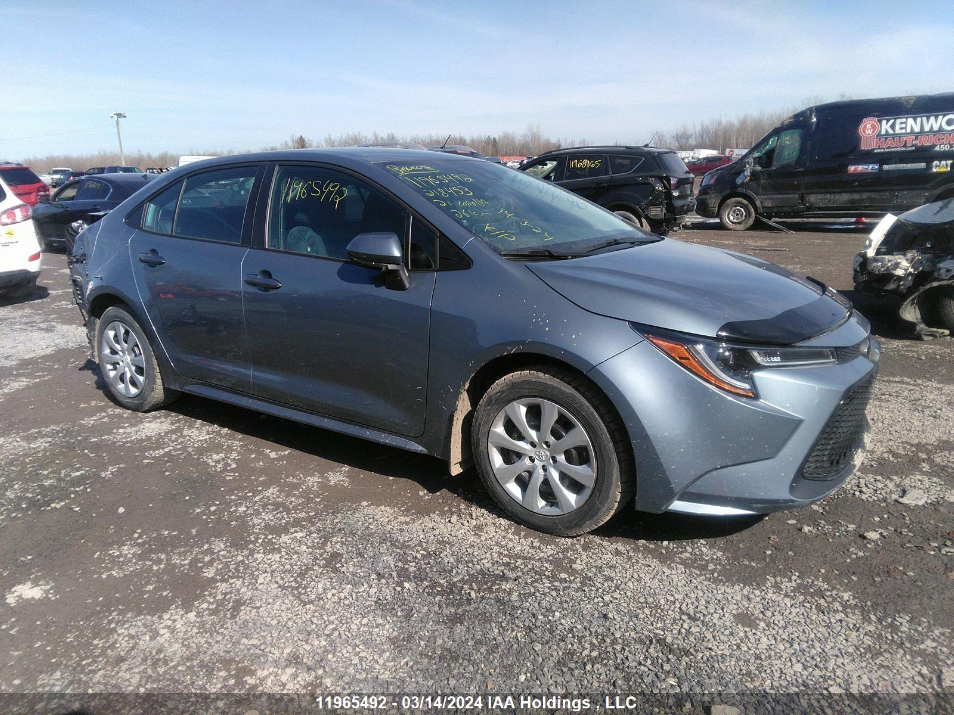 TOYOTA COROLLA 2021 5yfbpmbe7mp218453