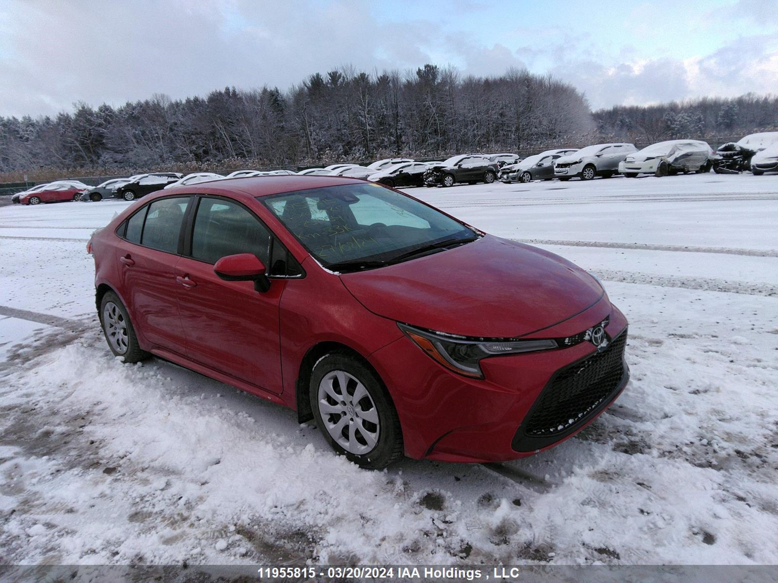 TOYOTA COROLLA 2021 5yfbpmbe7mp251954