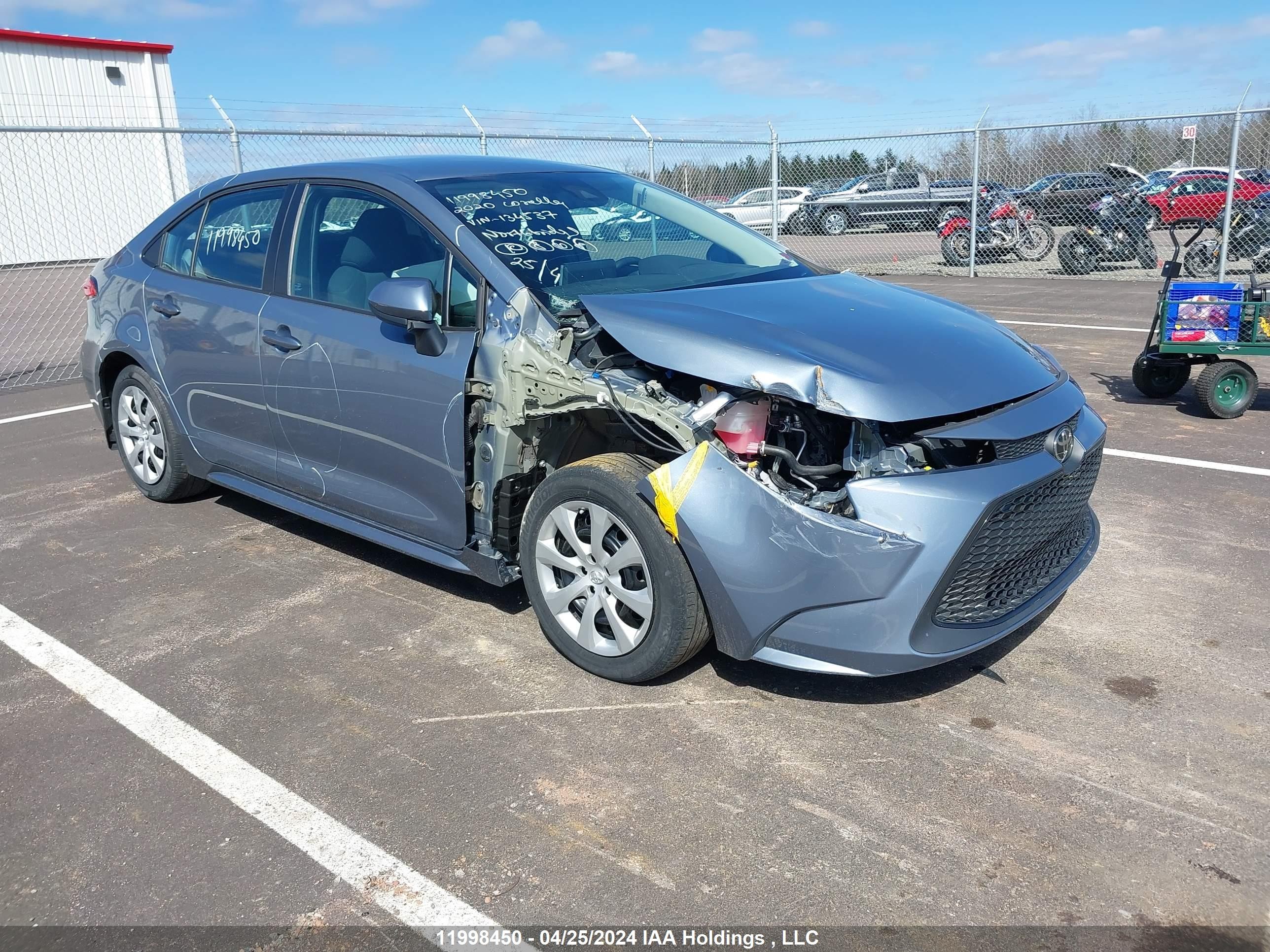 TOYOTA COROLLA 2020 5yfbprbe4lp134537