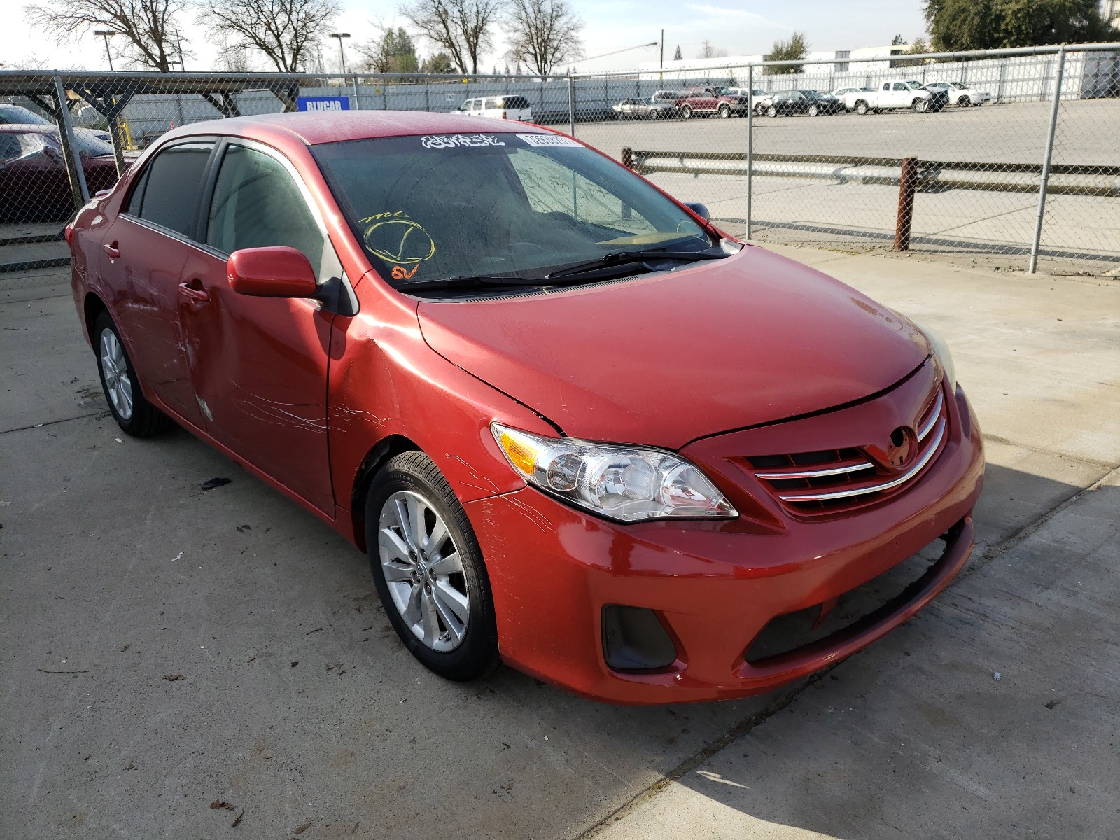 TOYOTA COROLLA BA 2013 5yfbu4ee0dp116593