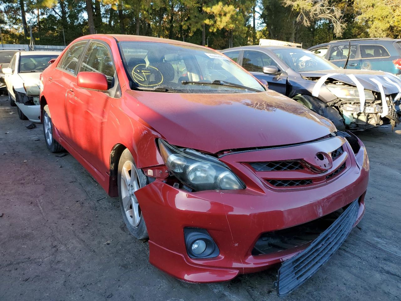 TOYOTA COROLLA 2012 5yfbu4ee2cp035531