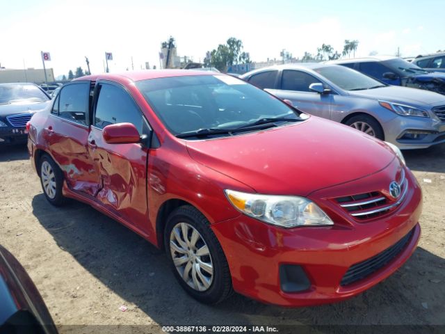 TOYOTA COROLLA 2013 5yfbu4ee2dp143603