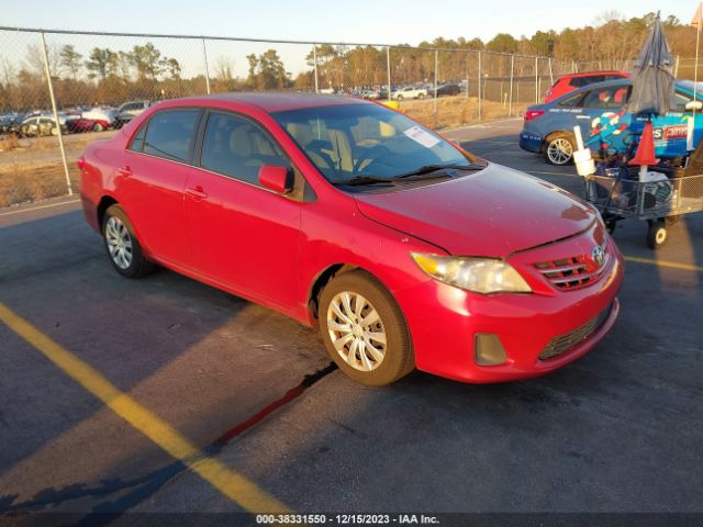 TOYOTA COROLLA 2013 5yfbu4ee3dp090264