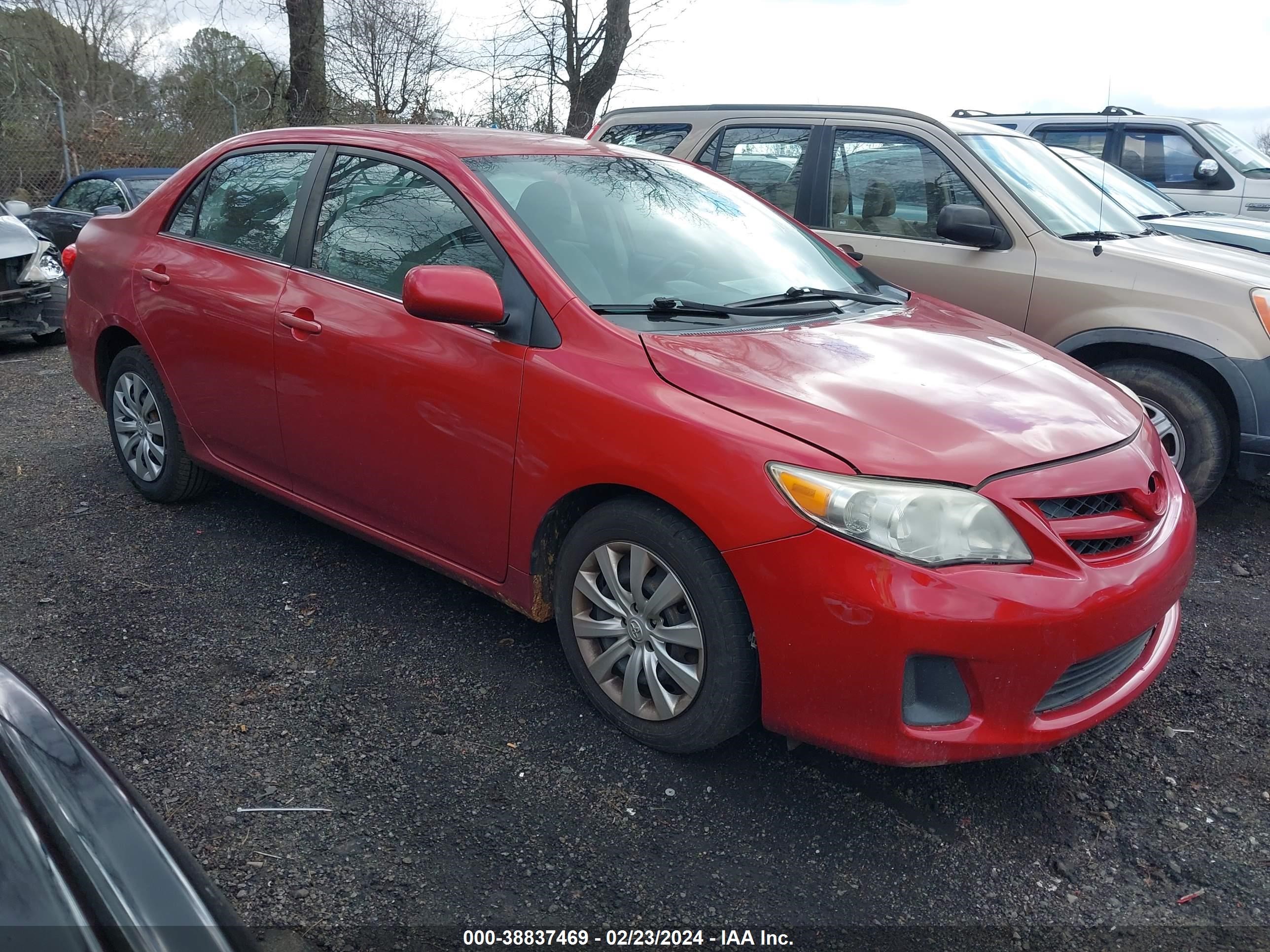 TOYOTA COROLLA 2013 5yfbu4ee5dp123992