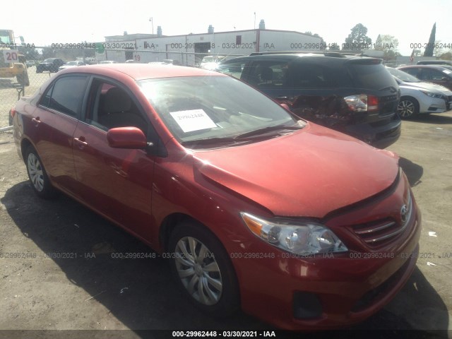 TOYOTA COROLLA 2013 5yfbu4ee5dp124950