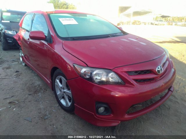 TOYOTA COROLLA 2012 5yfbu4ee6cp028274