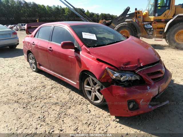 TOYOTA COROLLA 2013 5yfbu4ee9dp099227