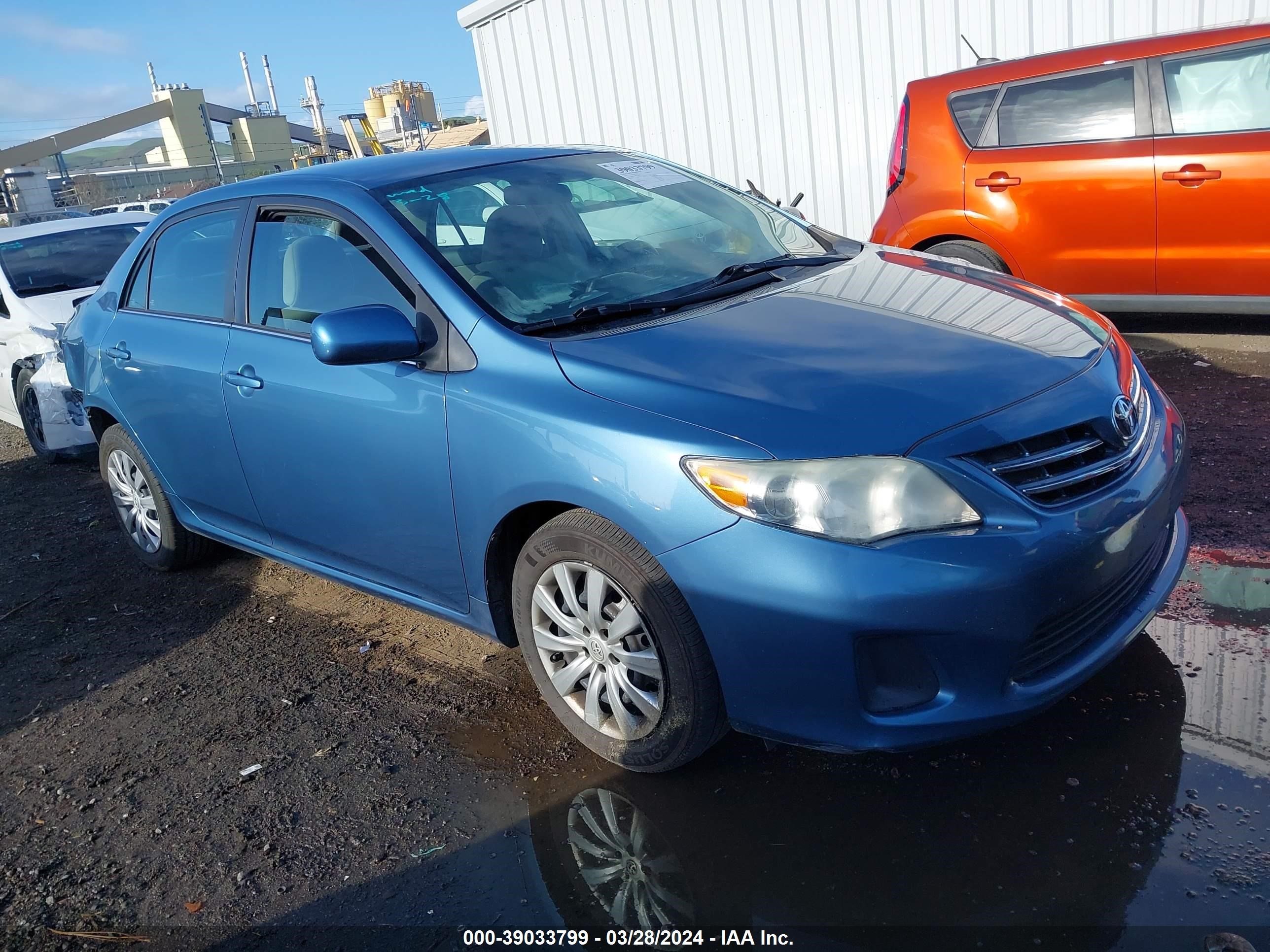 TOYOTA COROLLA 2013 5yfbu4ee9dp136857