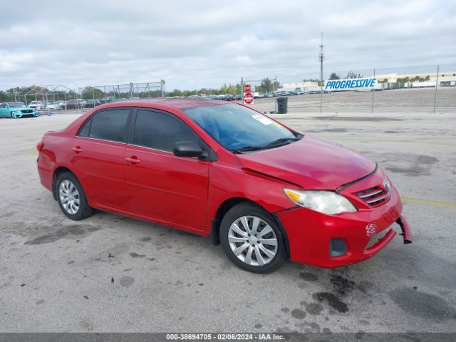 TOYOTA COROLLA 2013 5yfbu4ee9dp157840