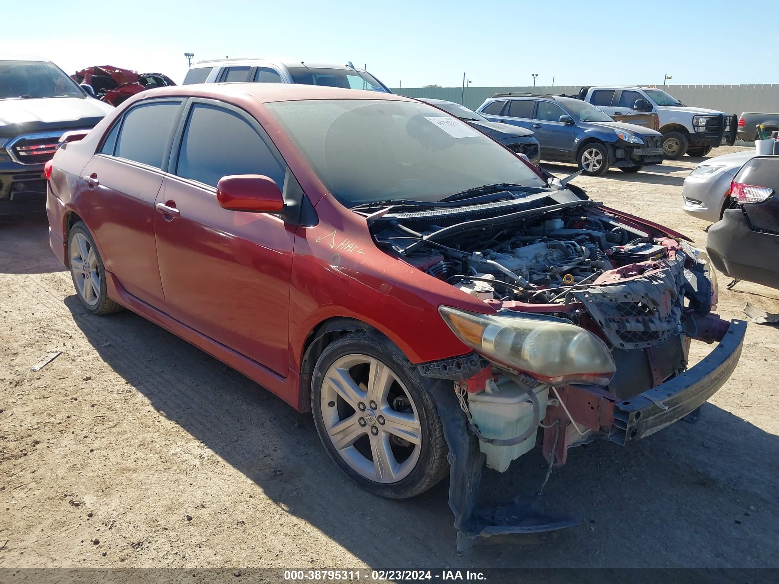 TOYOTA COROLLA 2013 5yfbu4eexdp215051