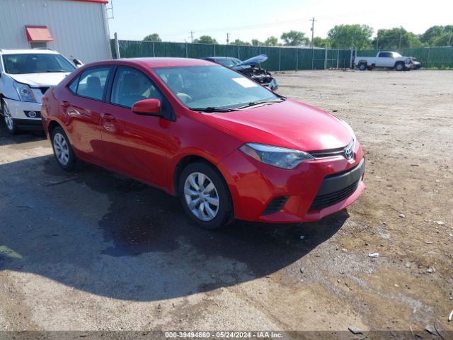 TOYOTA COROLLA 2014 5yfburhe0ep080219