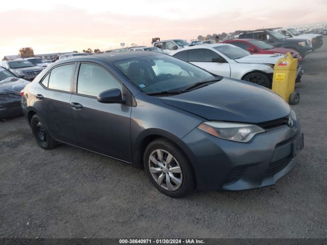 TOYOTA COROLLA 2014 5yfburhe0ep172771