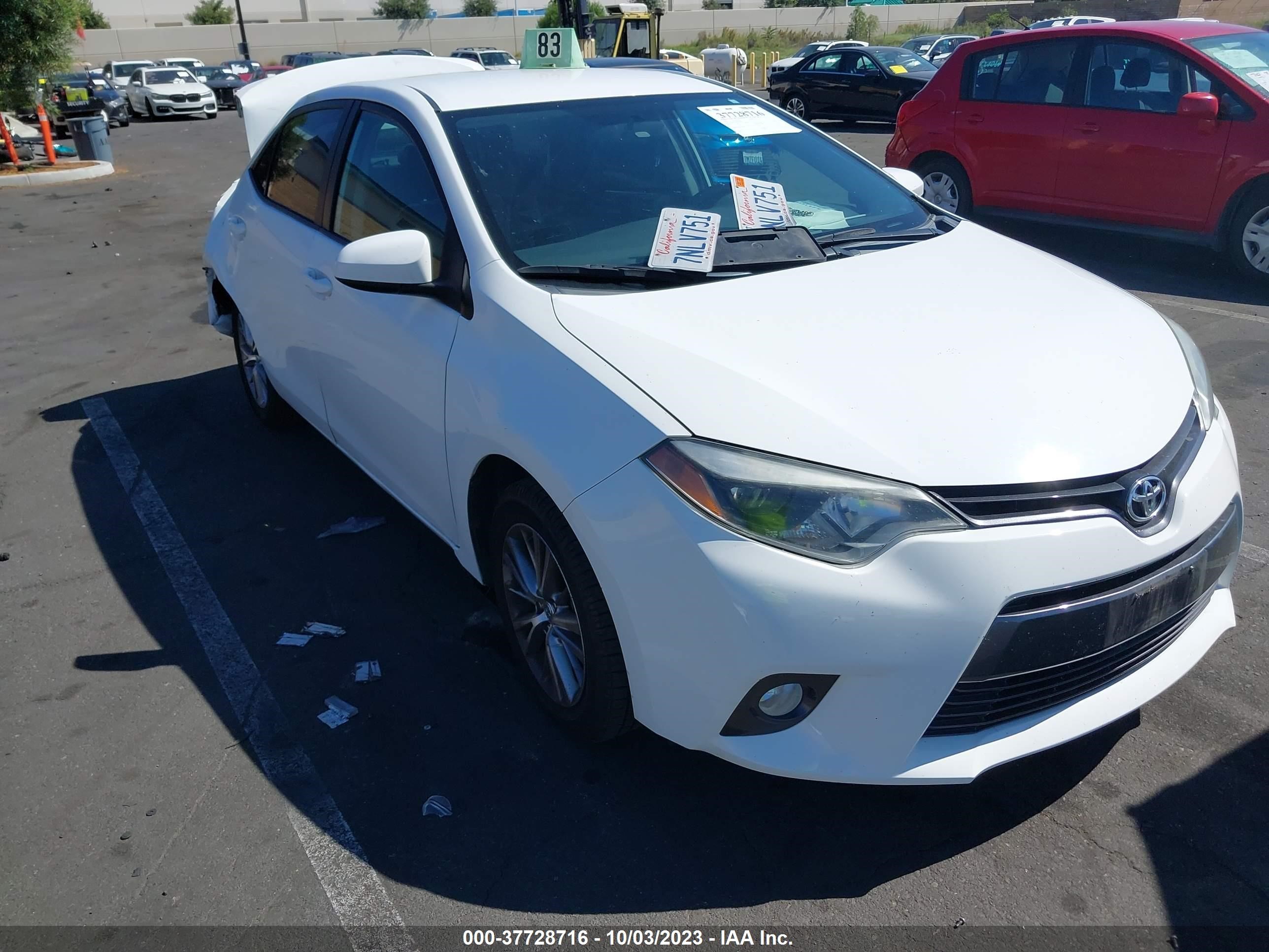 TOYOTA COROLLA 2015 5yfburhe0fp348784