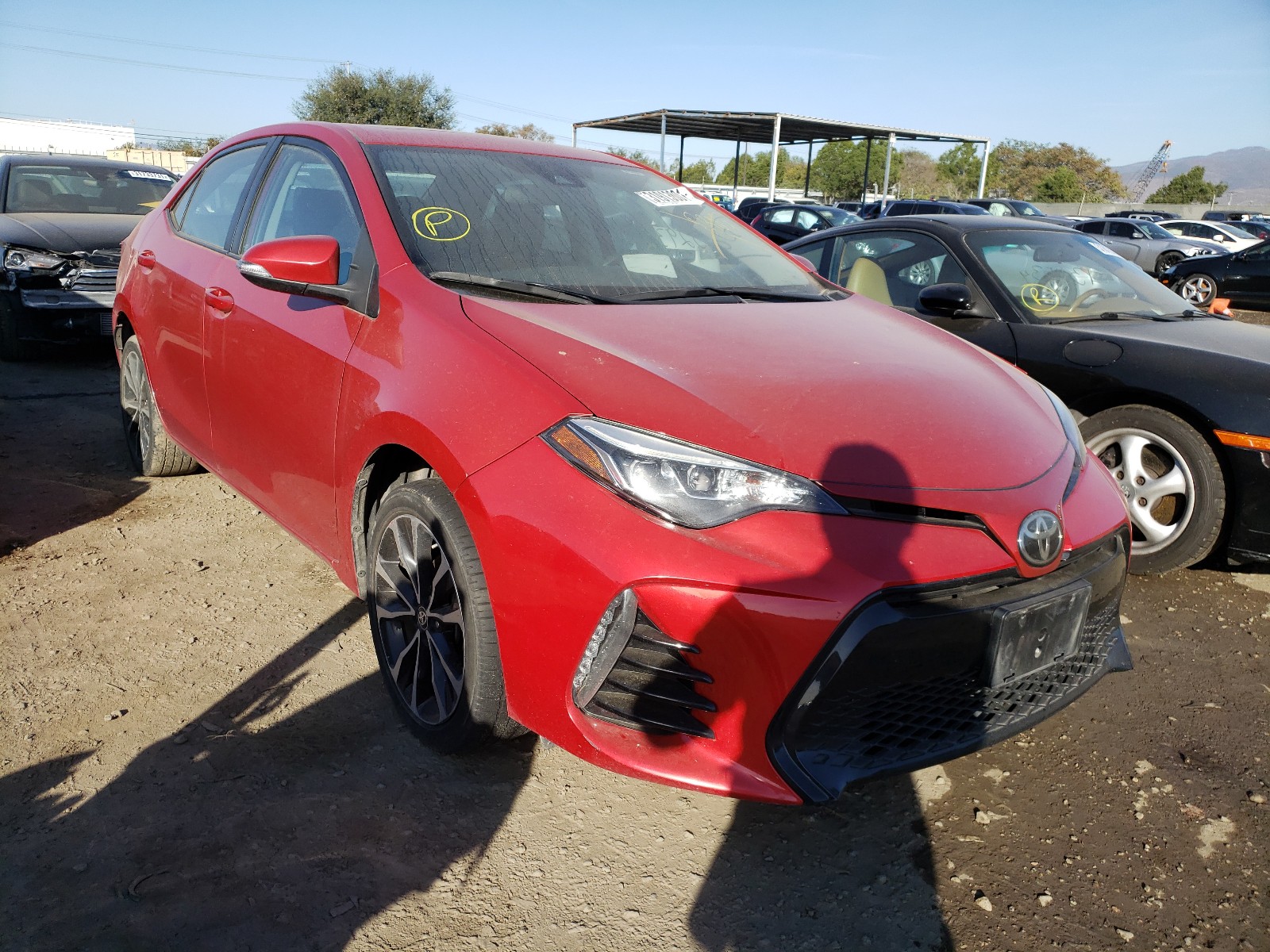 TOYOTA COROLLA L 2017 5yfburhe0hp622469