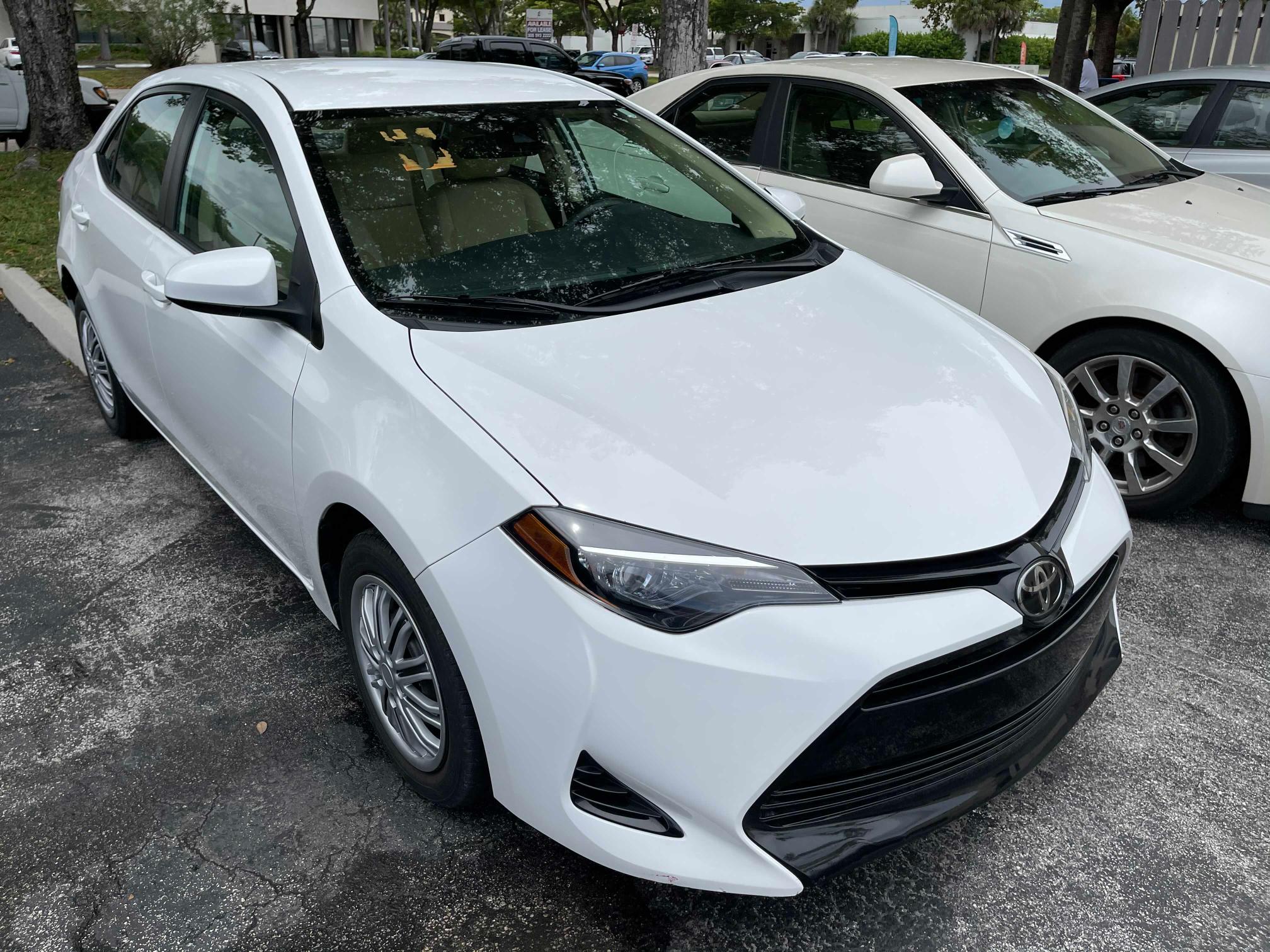 TOYOTA COROLLA L 2018 5yfburhe0jp834505