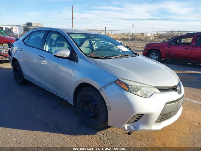 TOYOTA COROLLA 2014 5yfburhe1ep018635