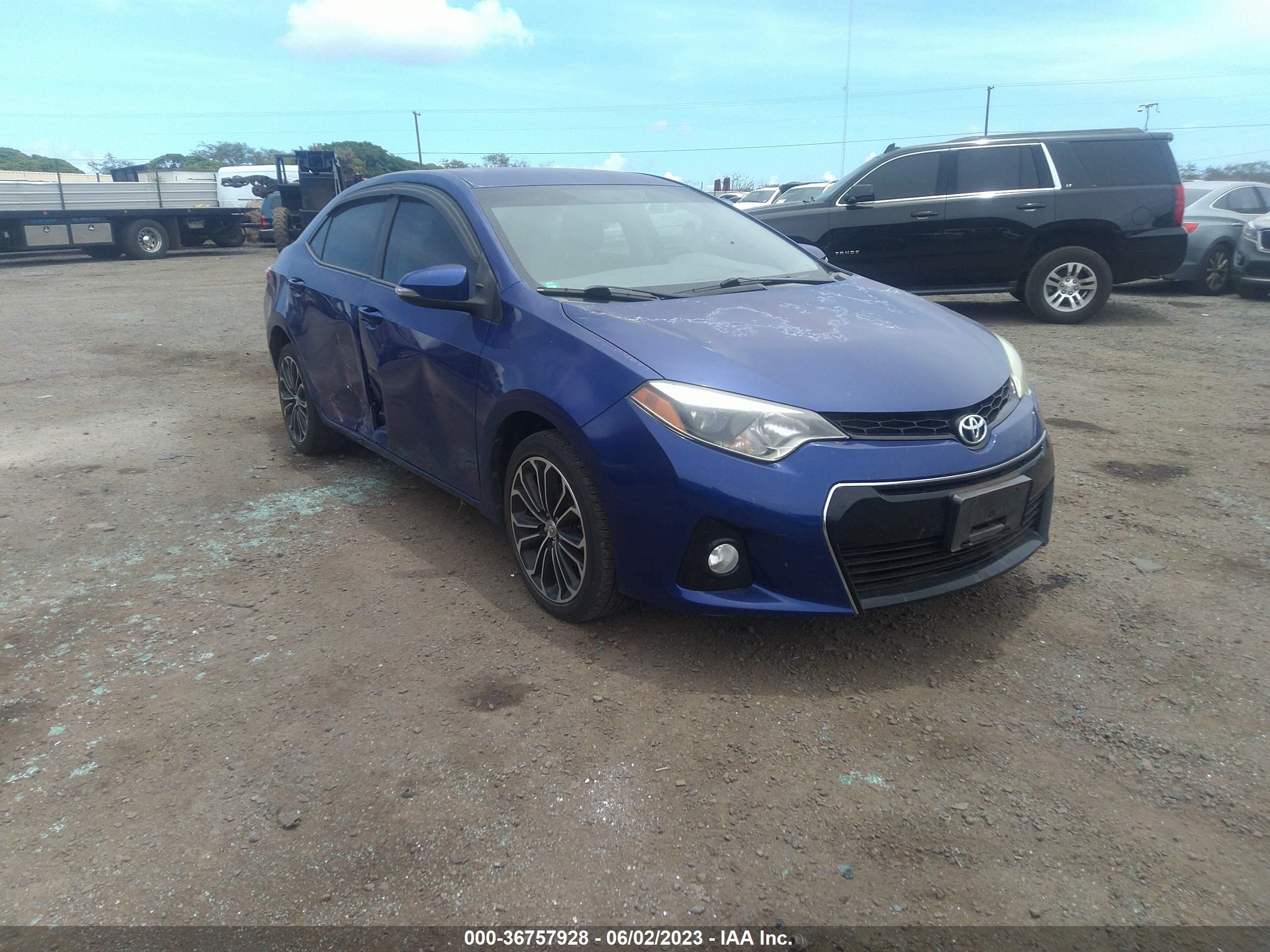 TOYOTA COROLLA 2014 5yfburhe1ep175632