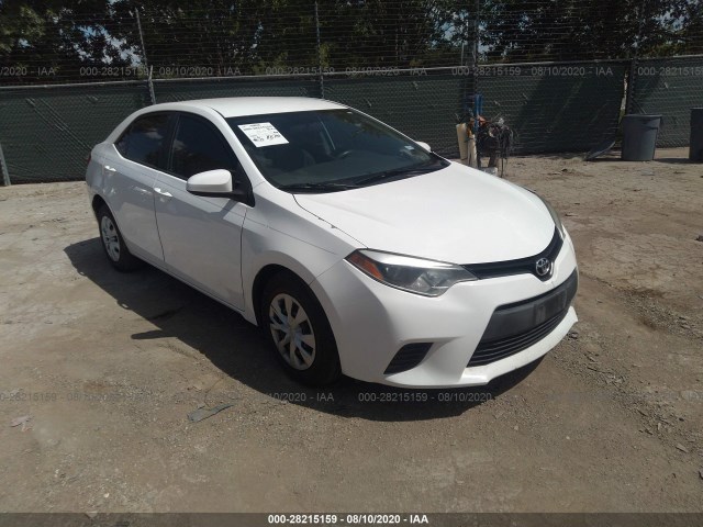 TOYOTA COROLLA 2015 5yfburhe1fp180220