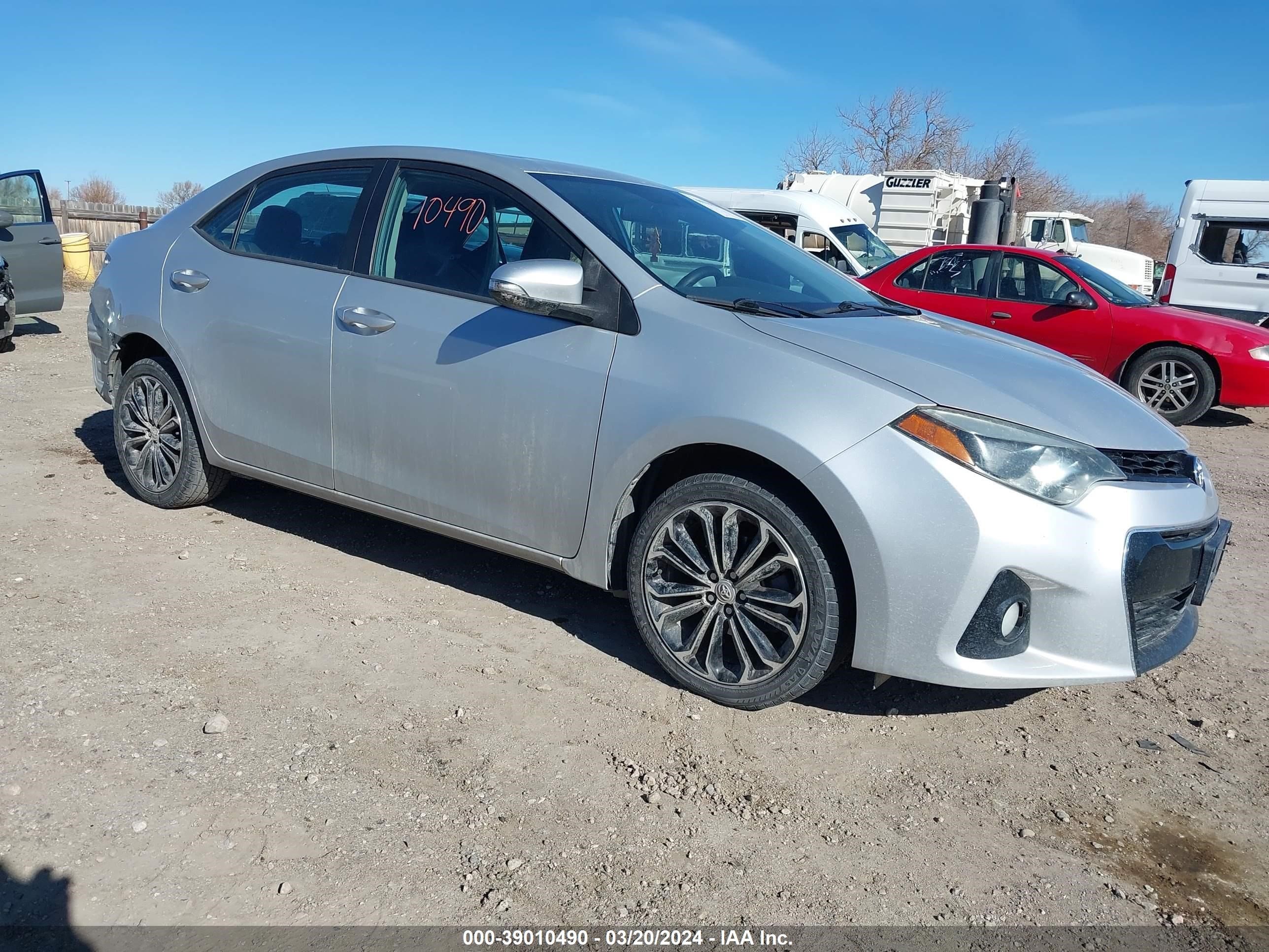 TOYOTA COROLLA 2015 5yfburhe1fp262674