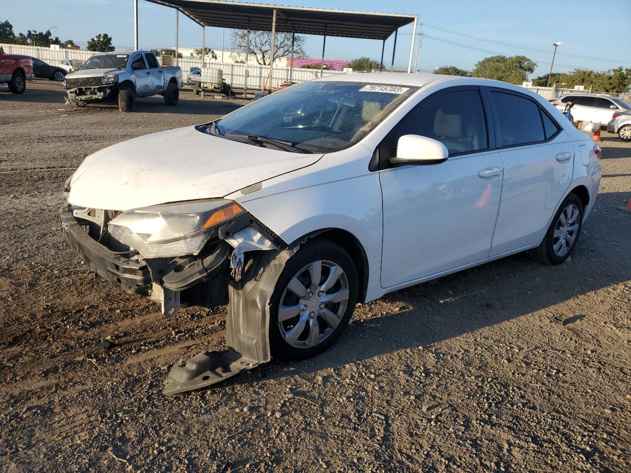 TOYOTA COROLLA 2015 5yfburhe1fp324493