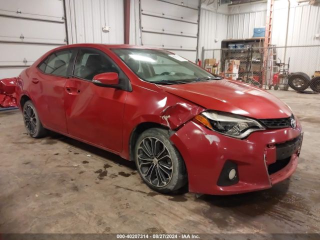 TOYOTA COROLLA 2015 5yfburhe1fp365495