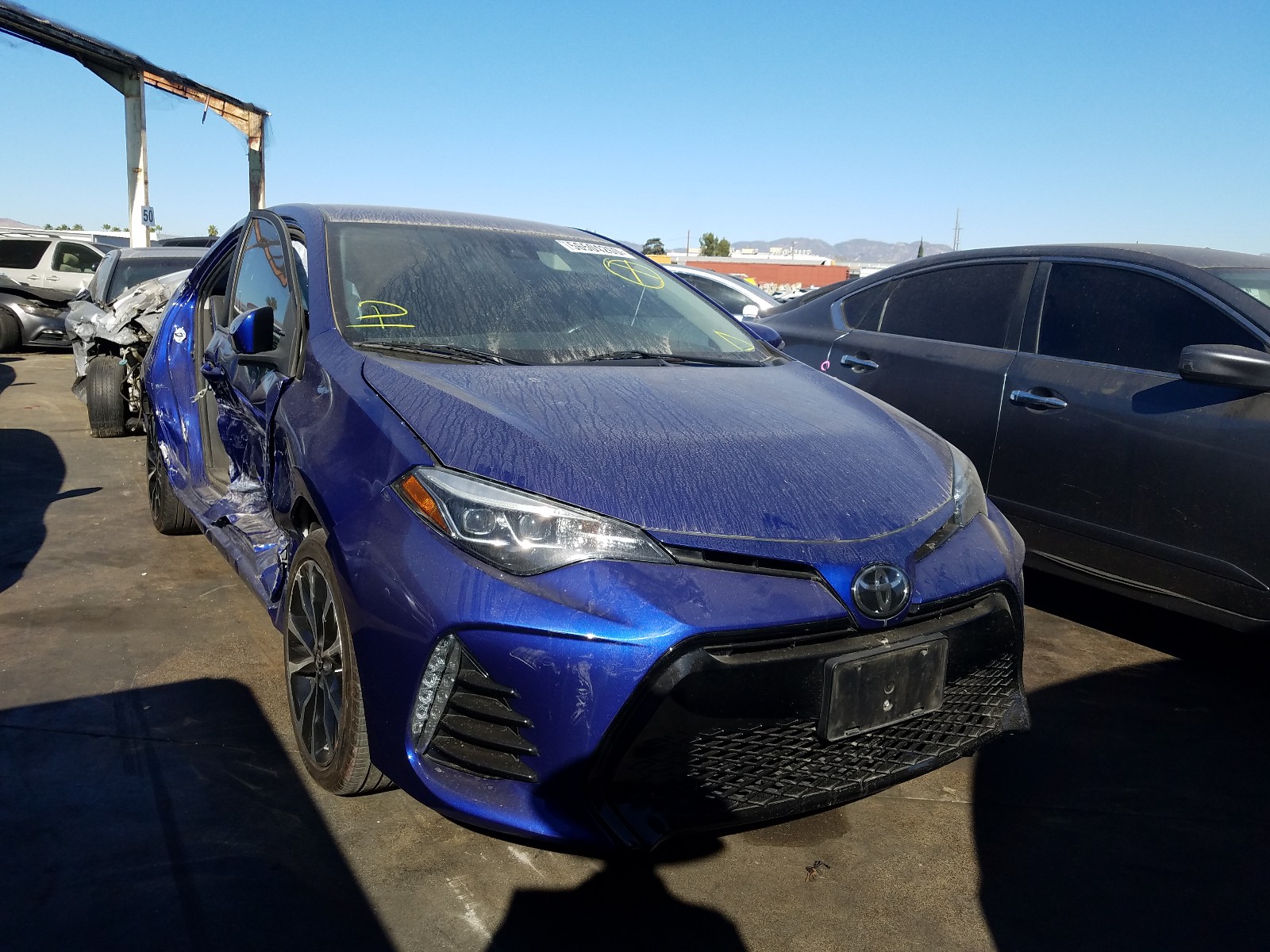 TOYOTA COROLLA L 2017 5yfburhe1hp683457