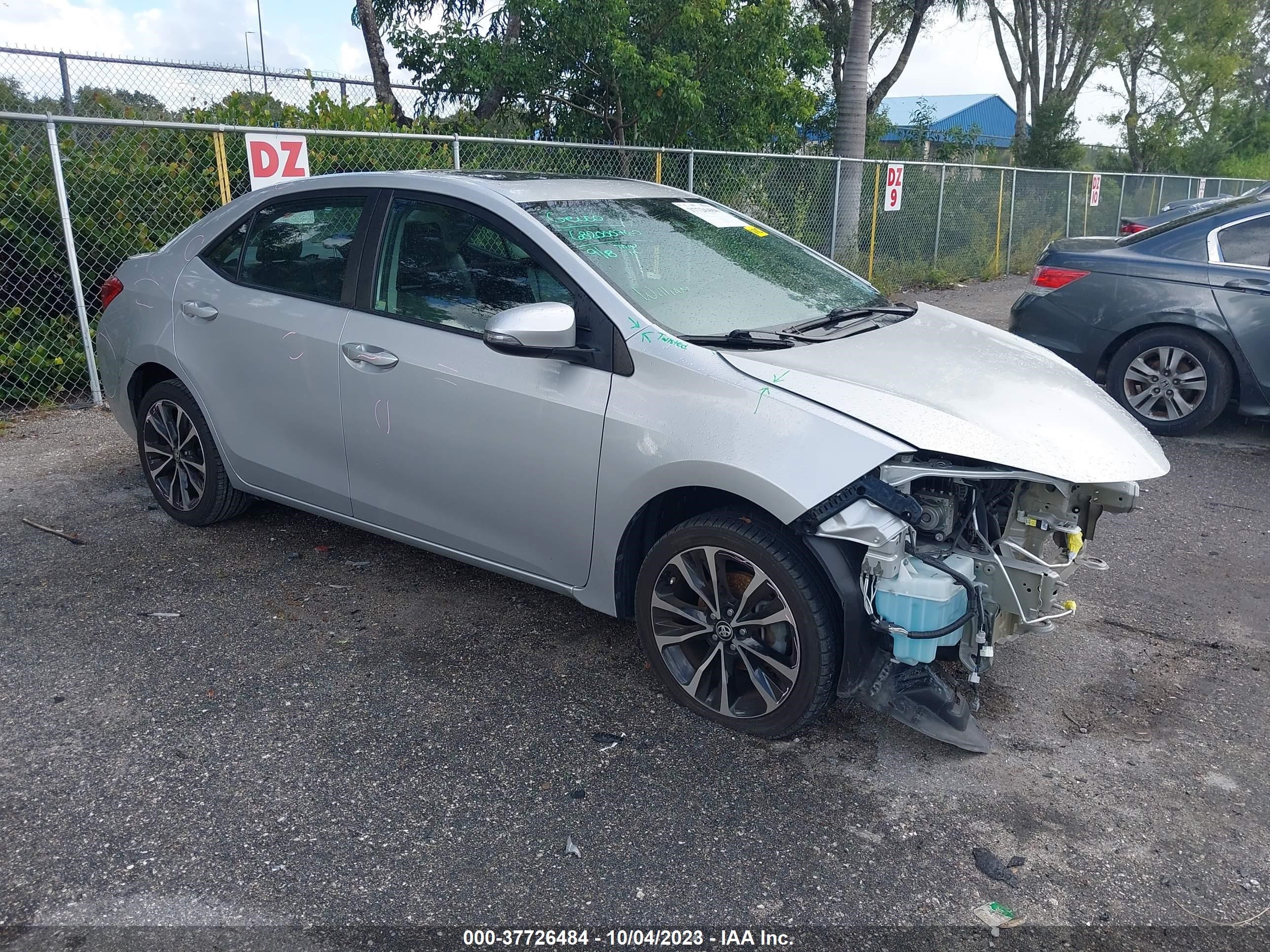 TOYOTA COROLLA 2018 5yfburhe1jp795648