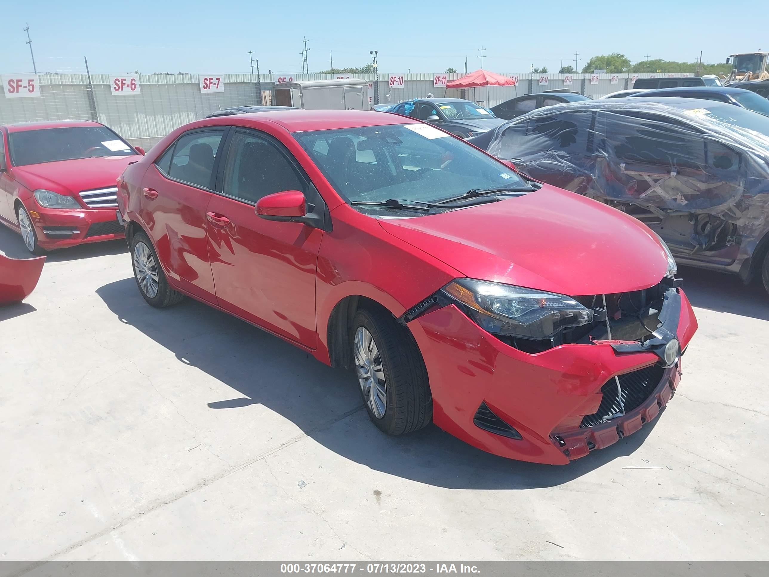 TOYOTA COROLLA 2019 5yfburhe1kp859494