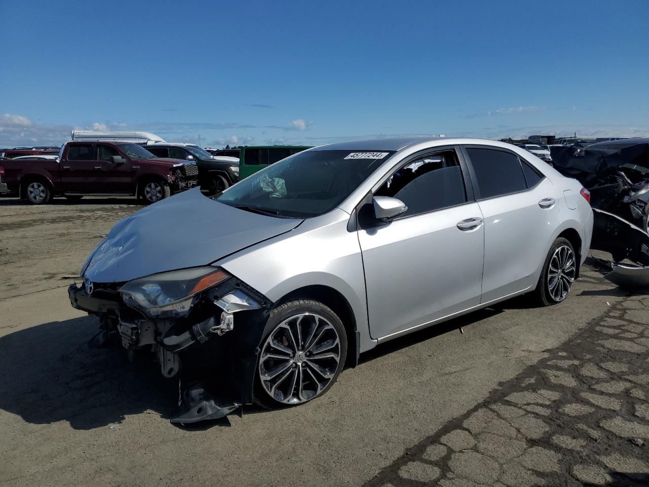 TOYOTA COROLLA 2014 5yfburhe2ep091187