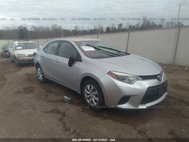 TOYOTA COROLLA 2014 5yfburhe2ep165949